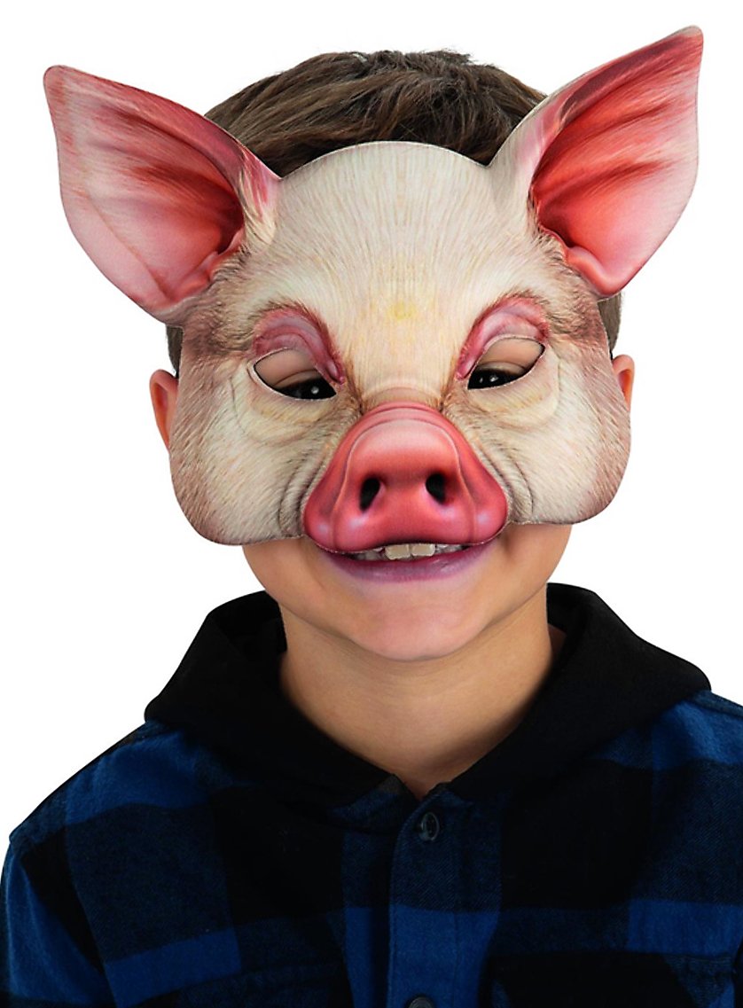 Pig mask for children