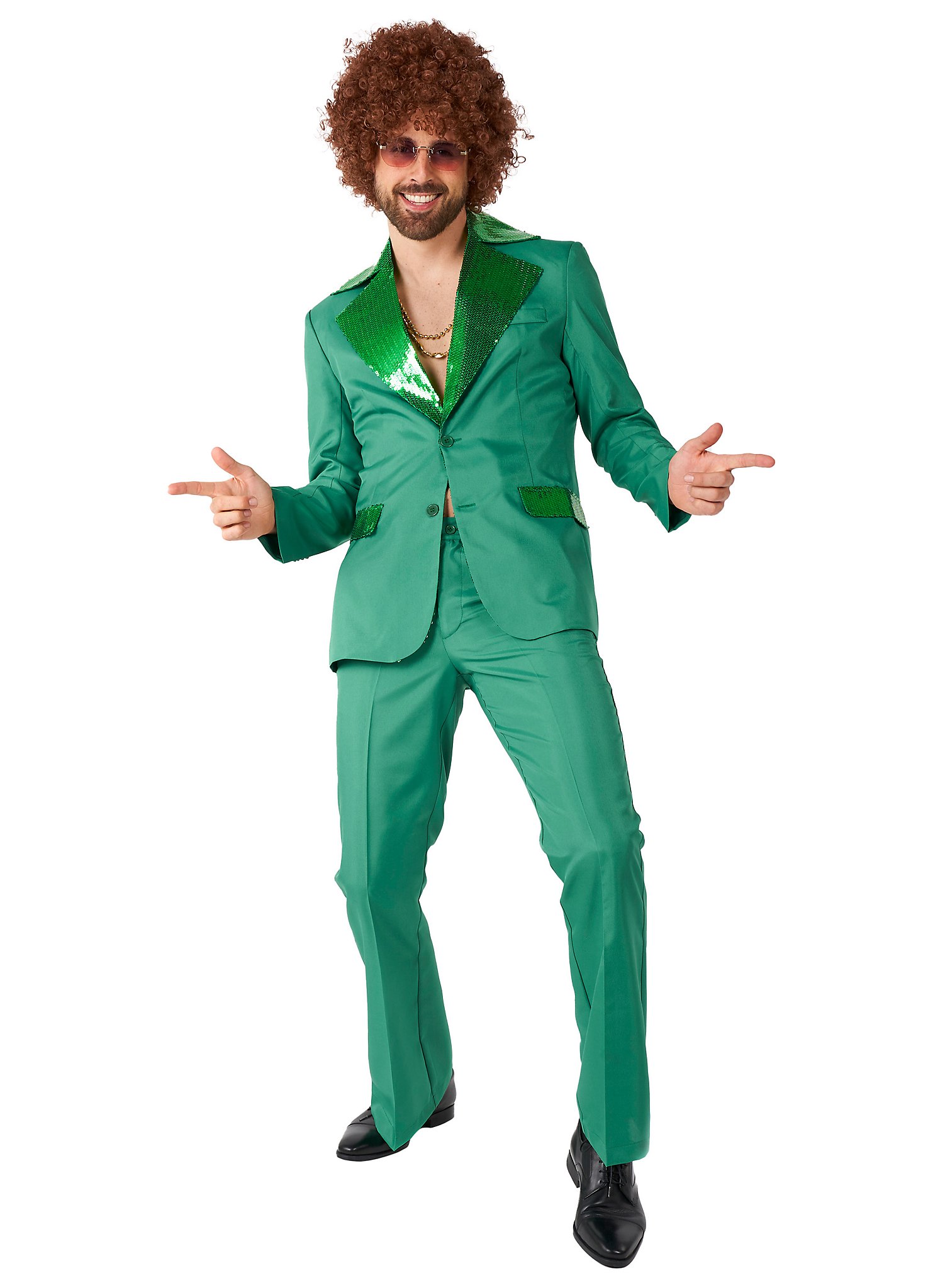 SuitMeister Disco Suit green party suit