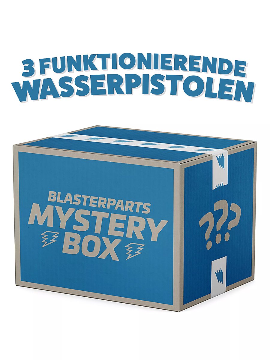 Blasterparts - Scatola di pistole ad acqua misteriosa: 3 pistole ad acqua