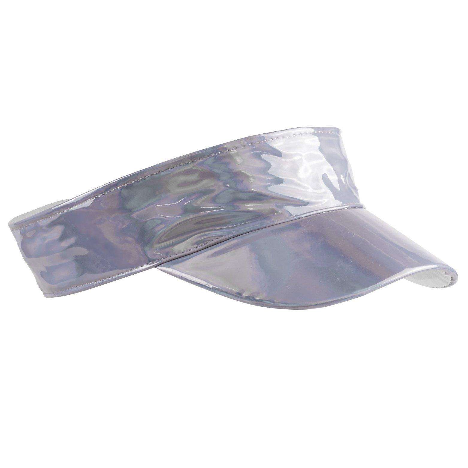 Sun visor cap silver