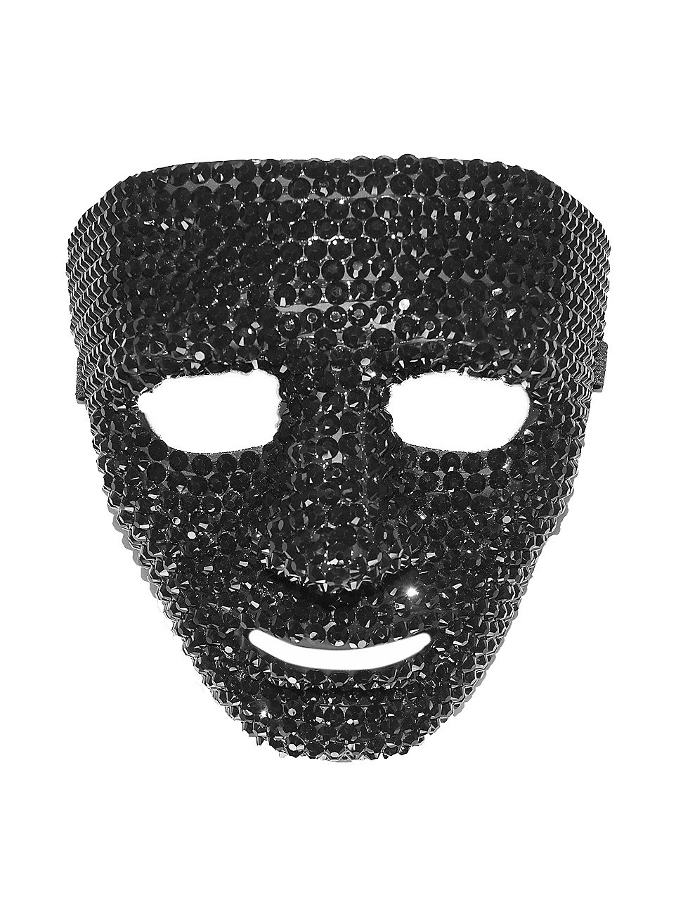 Black Glitter Phantom Mask