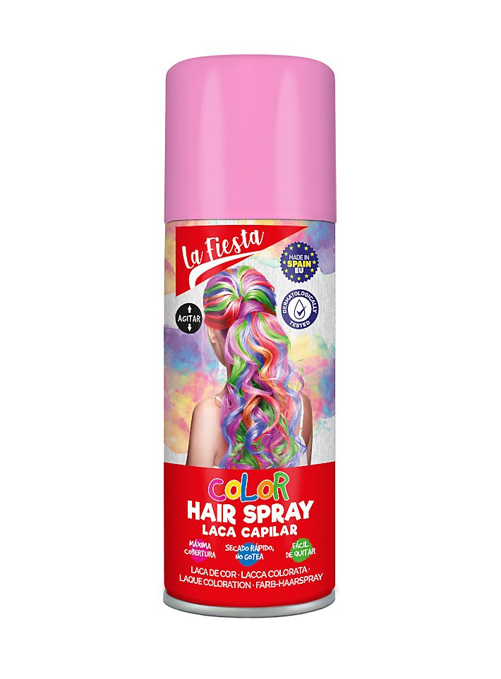 Lacca per capelli rosa