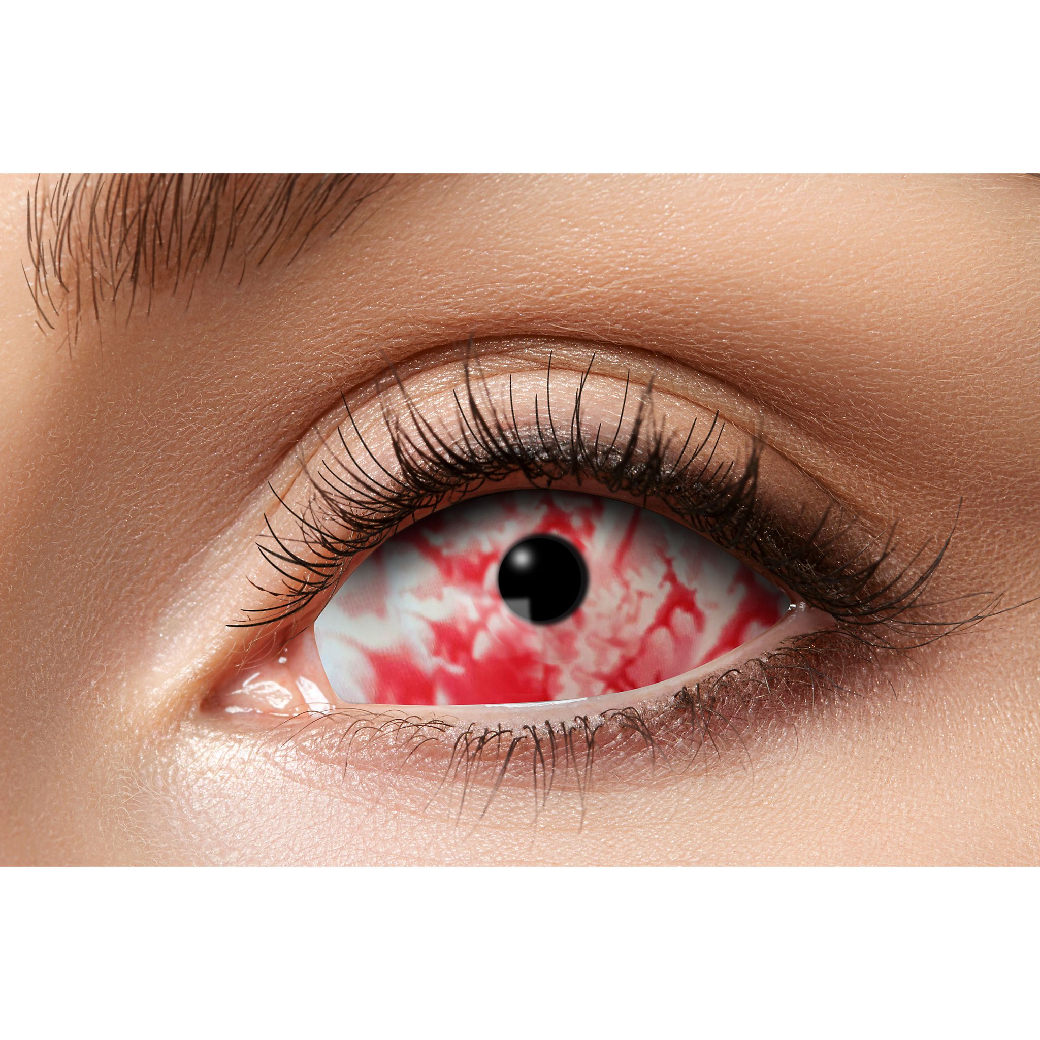 Splattered Blood Sclera Contact Lenses
