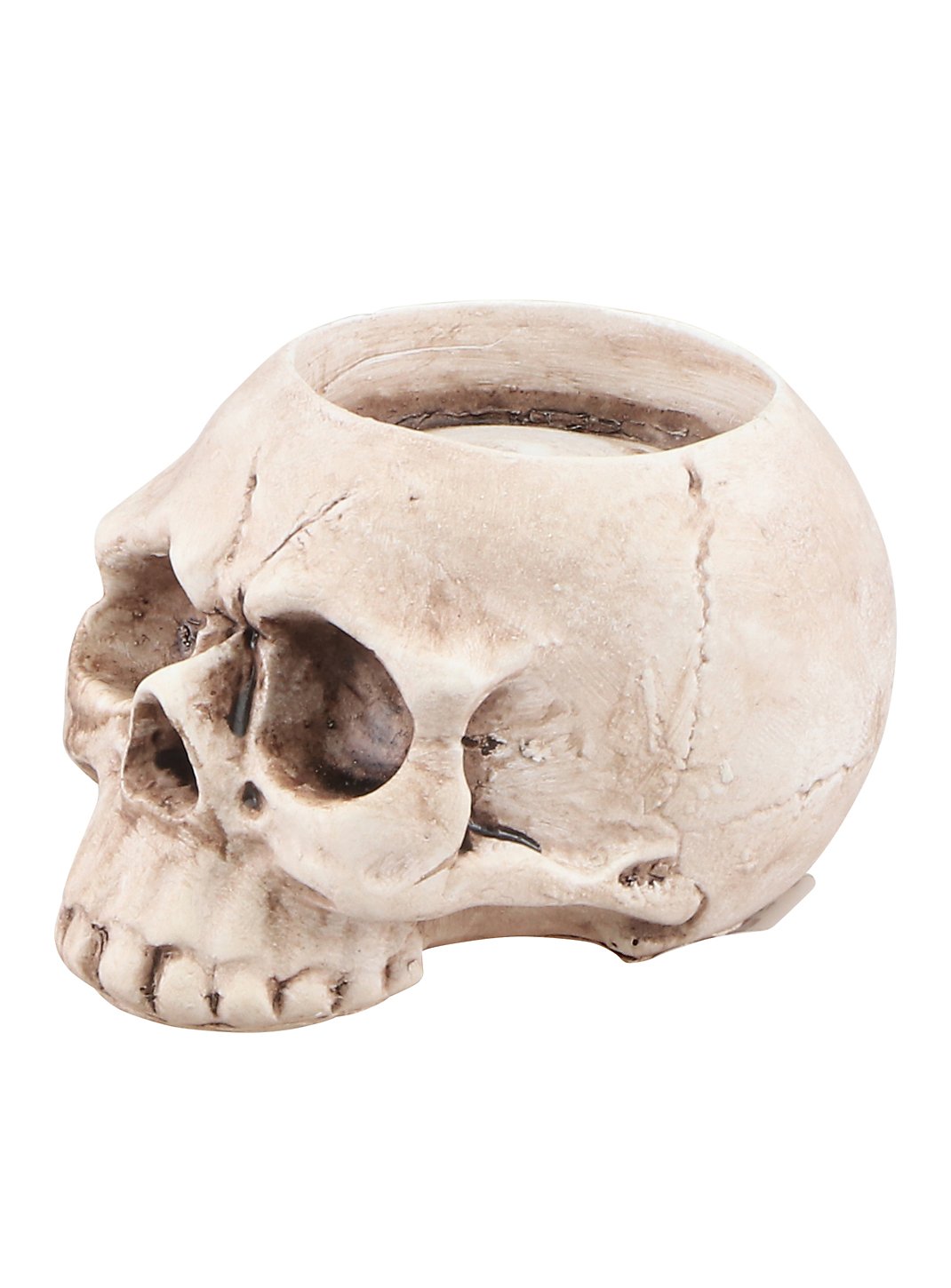 Portacandele a teschio