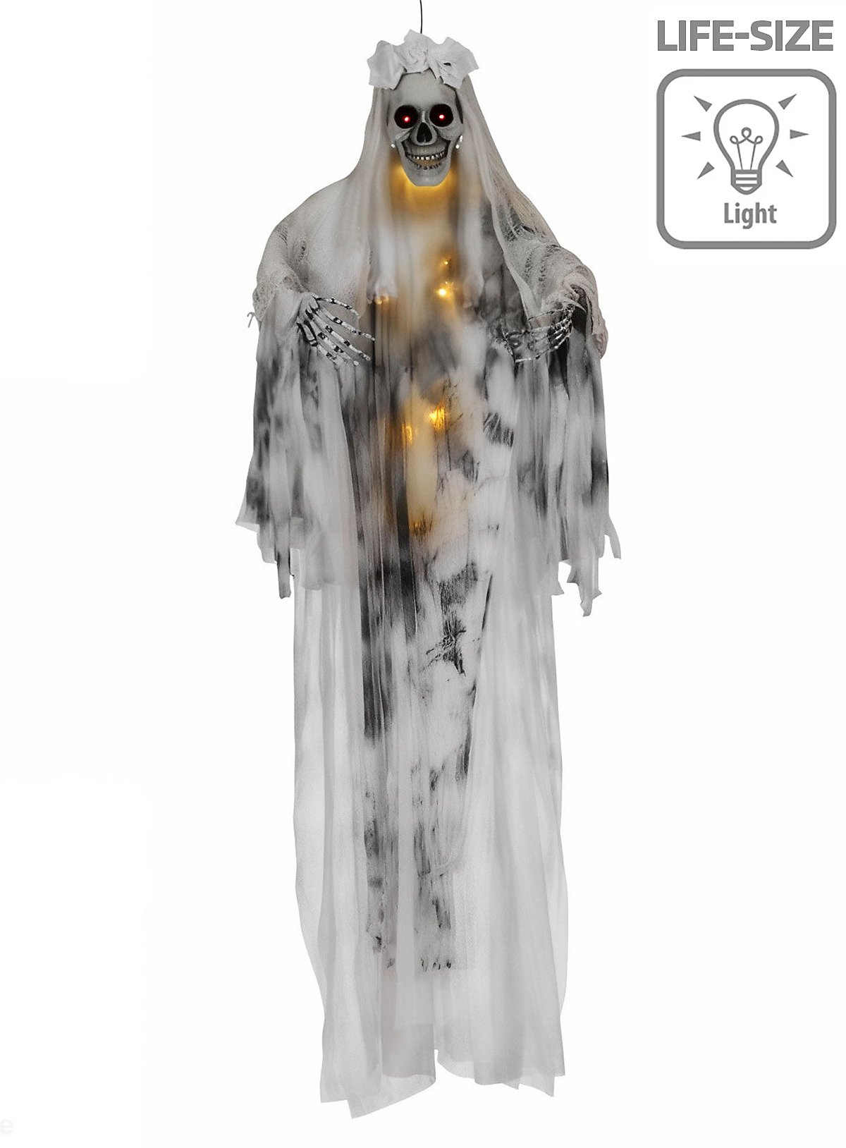 Skeleton Bride - Hanging Figure With Sound And Animation