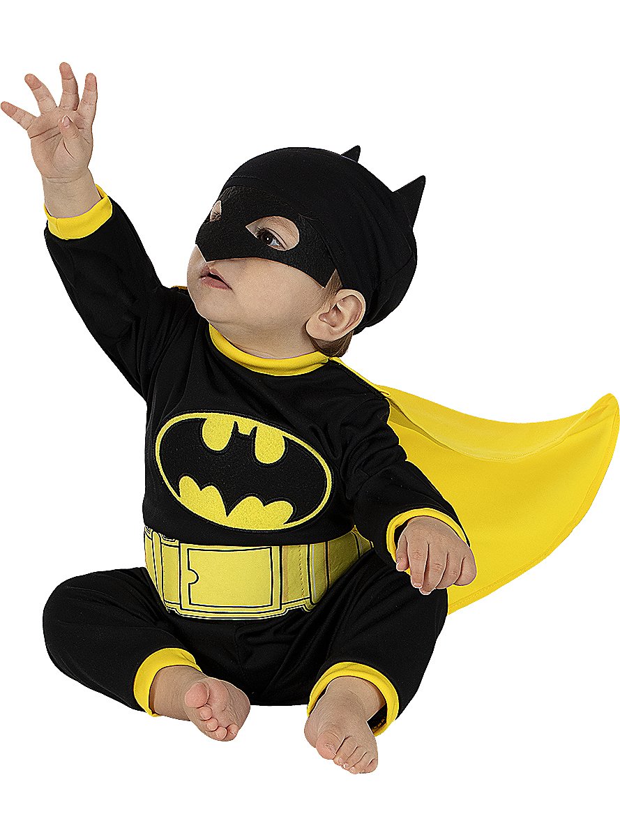Costume da Batman per bambini nero e giallo