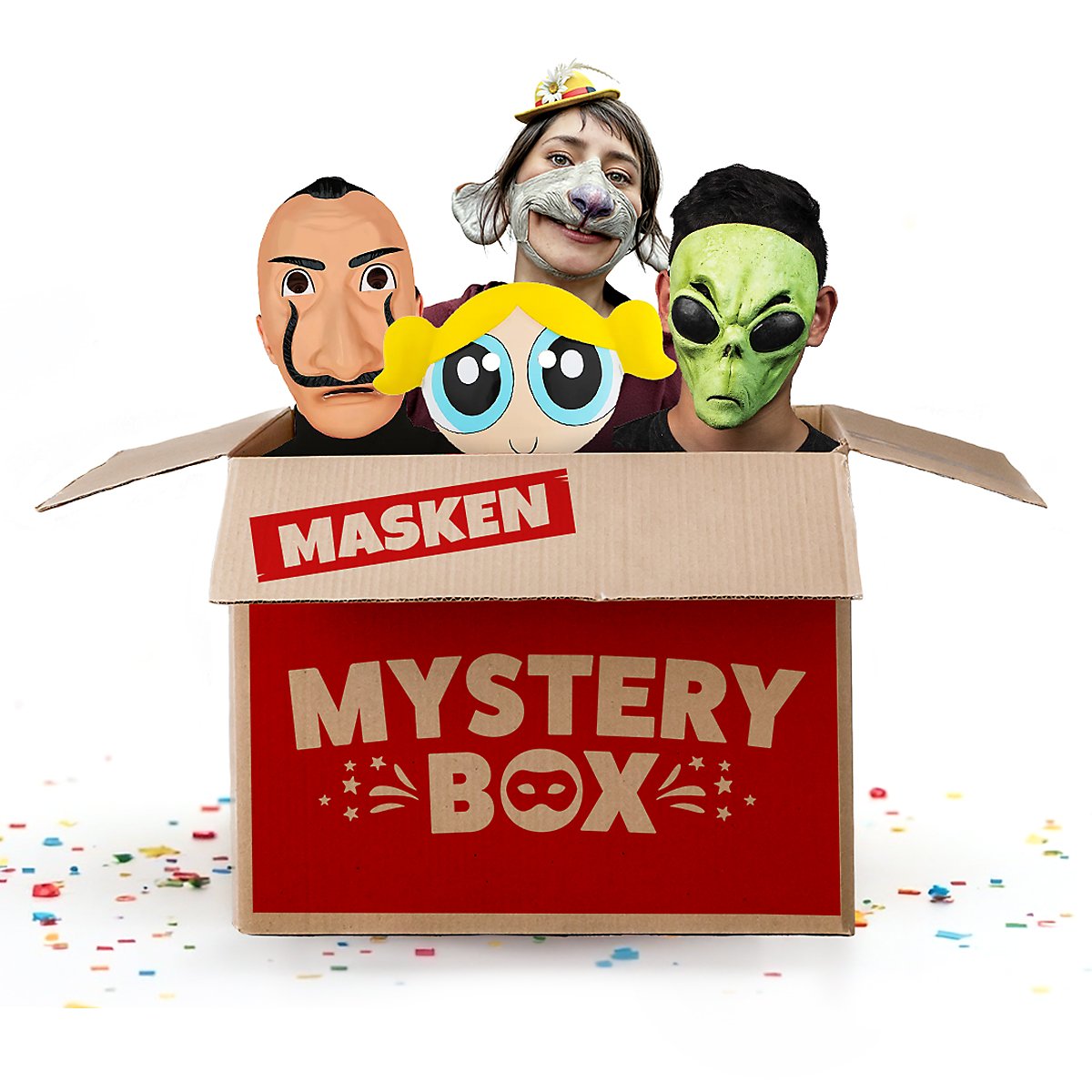Mystery Box - Masques de carnaval pour toute la famille