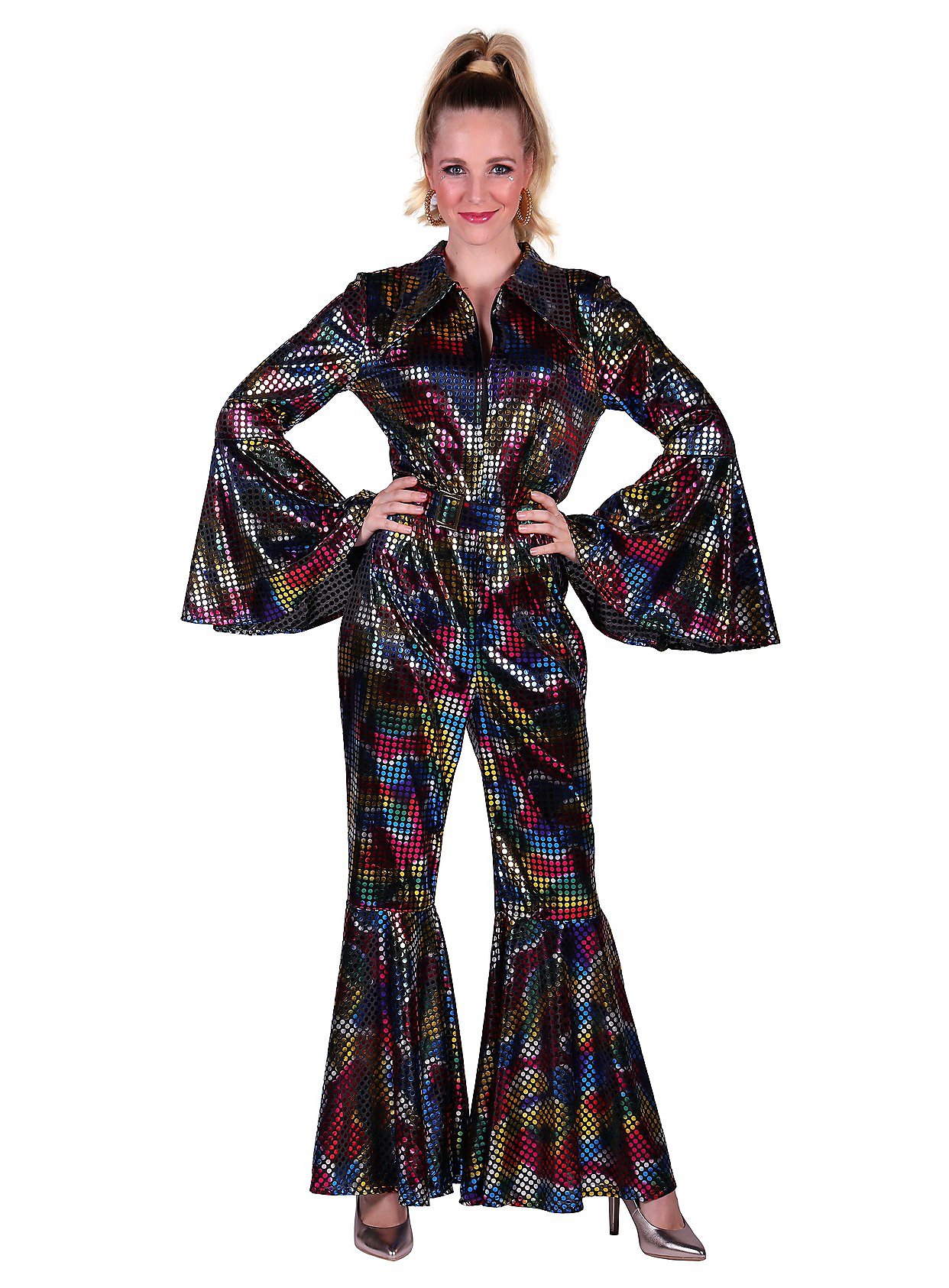 Combinaison disco noire