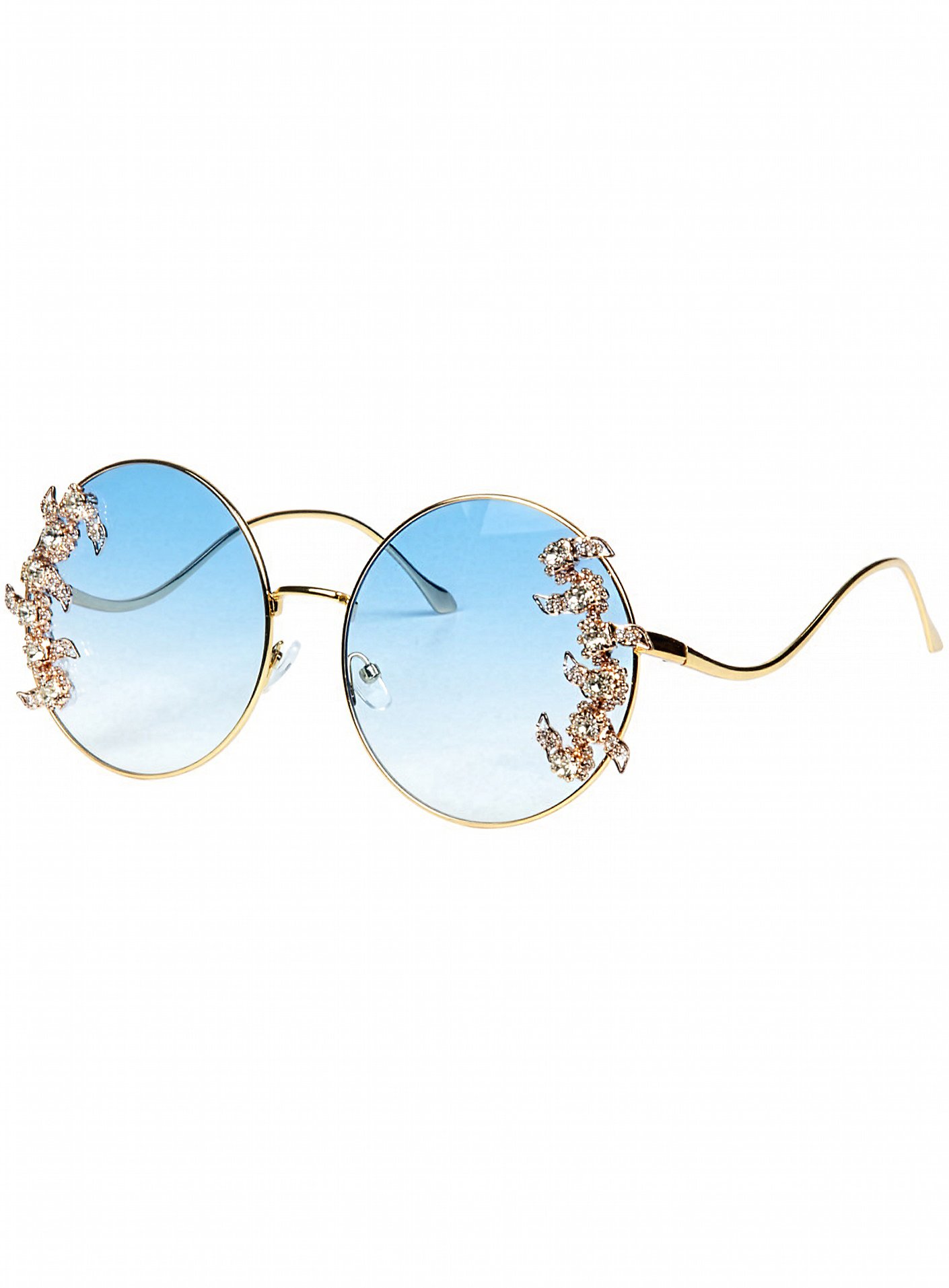 Diamond Tendril-bril blauw
