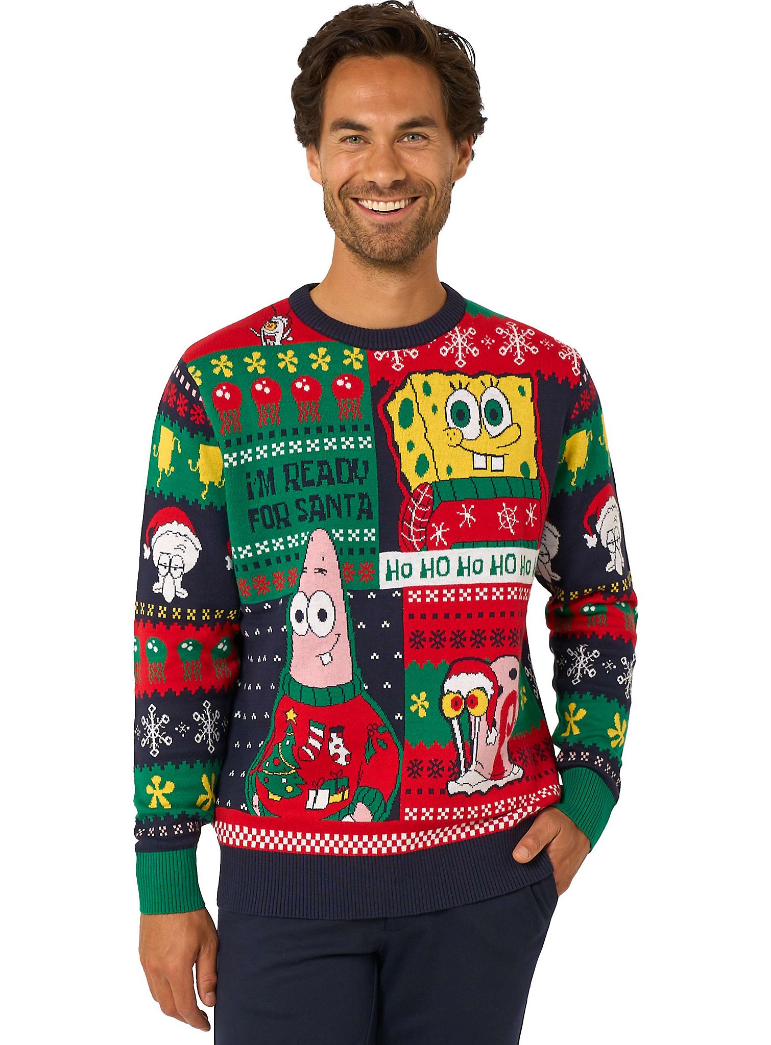 OppoSuits – Pull de Noël Bob l'éponge
