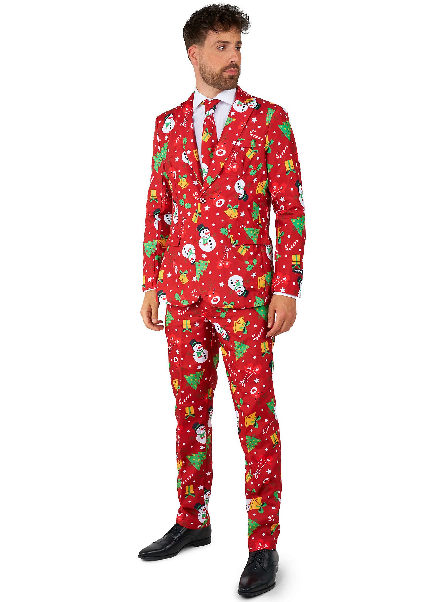 Suitmeister – Traje navideño LED Red Icons