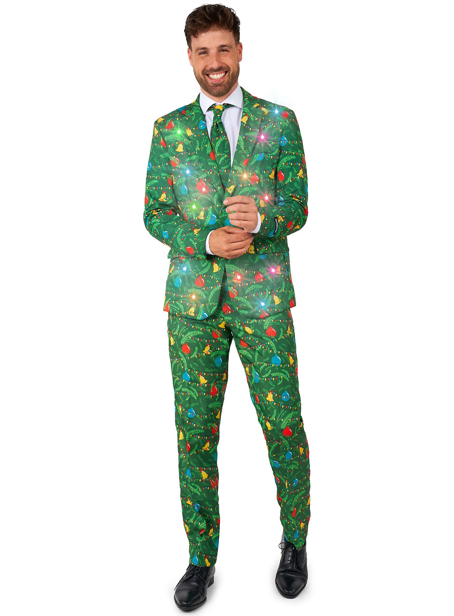 Suitmeister – Completo natalizio Green Tree LED