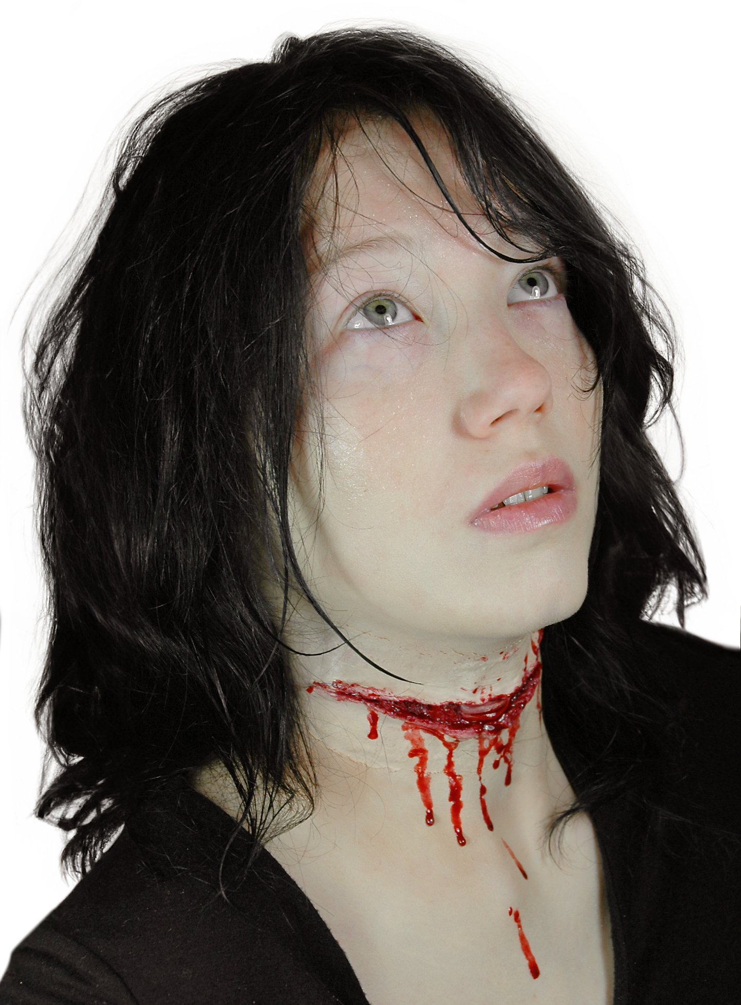 Long Cut Wound - Latex Wound to stick on