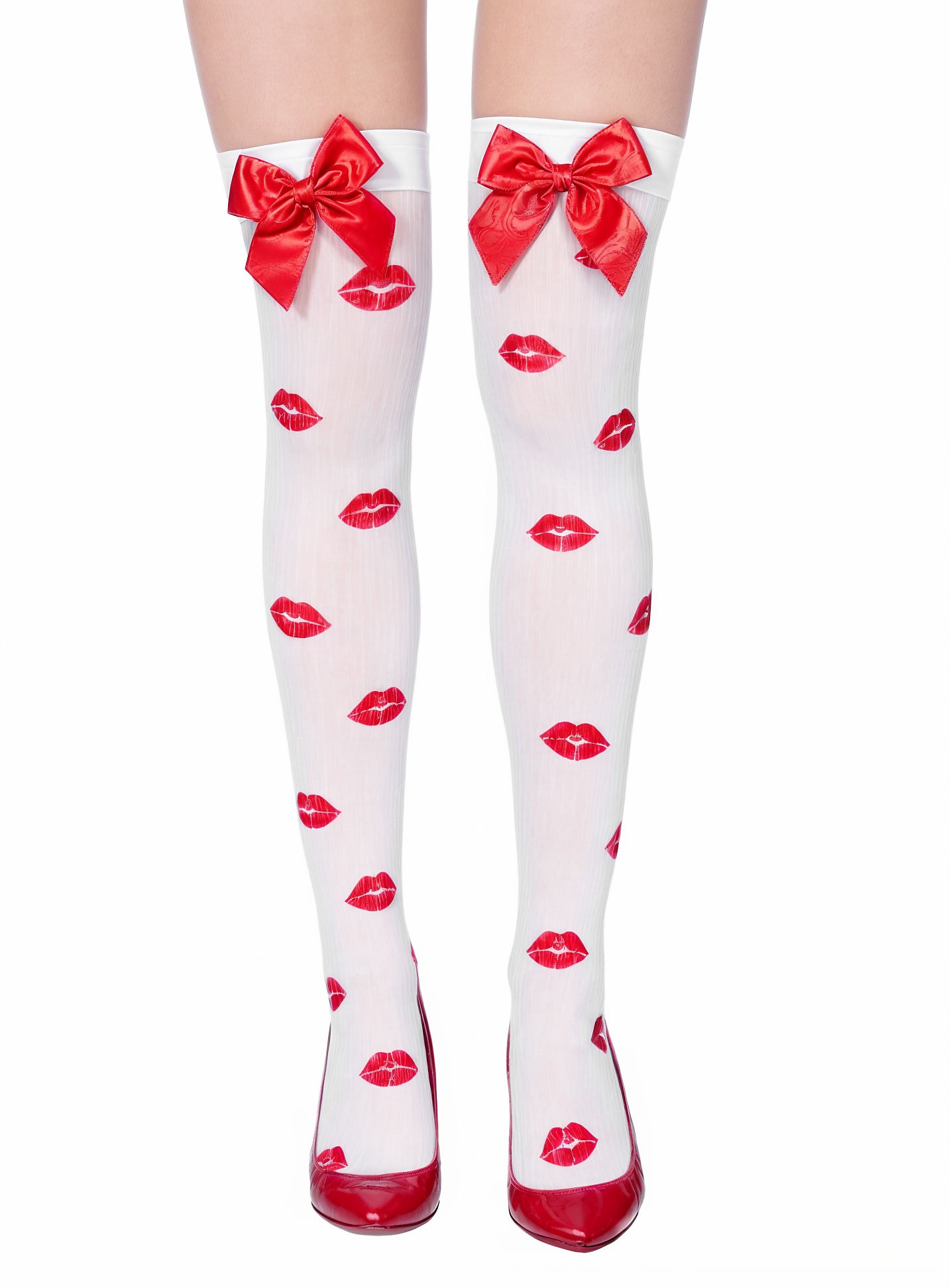 Overknee kousen kusmond