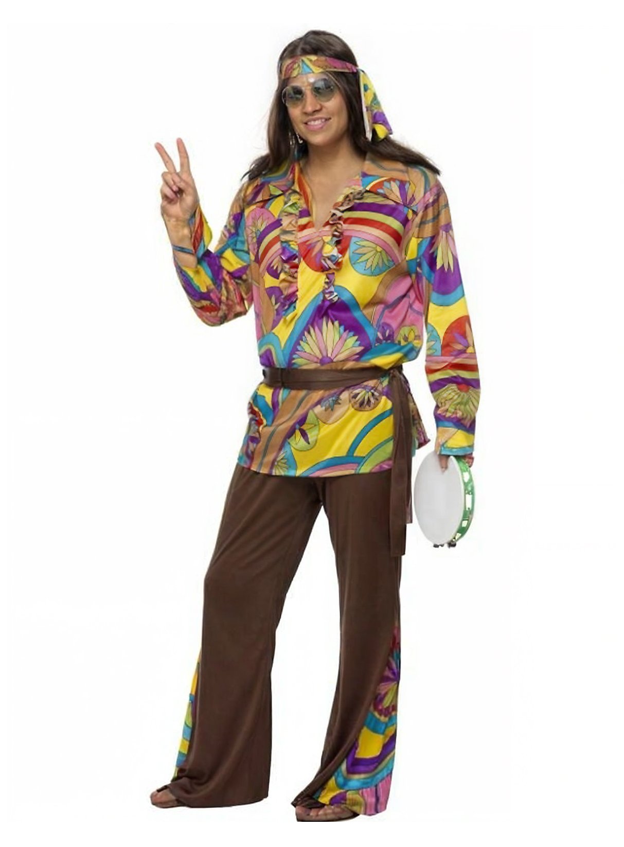 Costume da hobo hippie