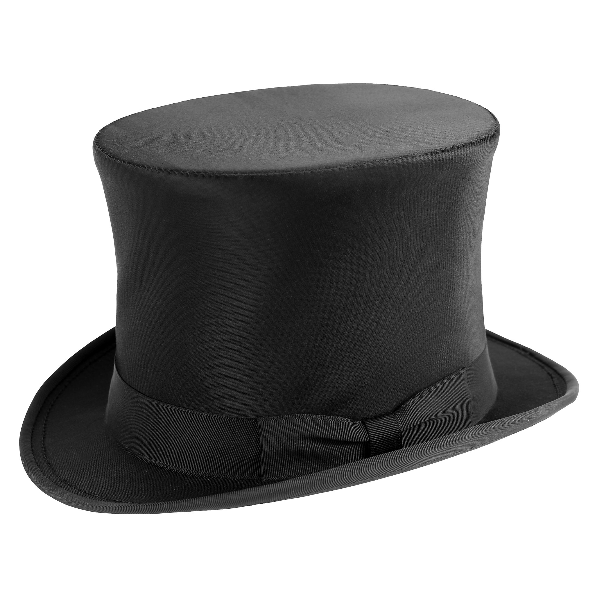 English silk top hat – tailored in black
