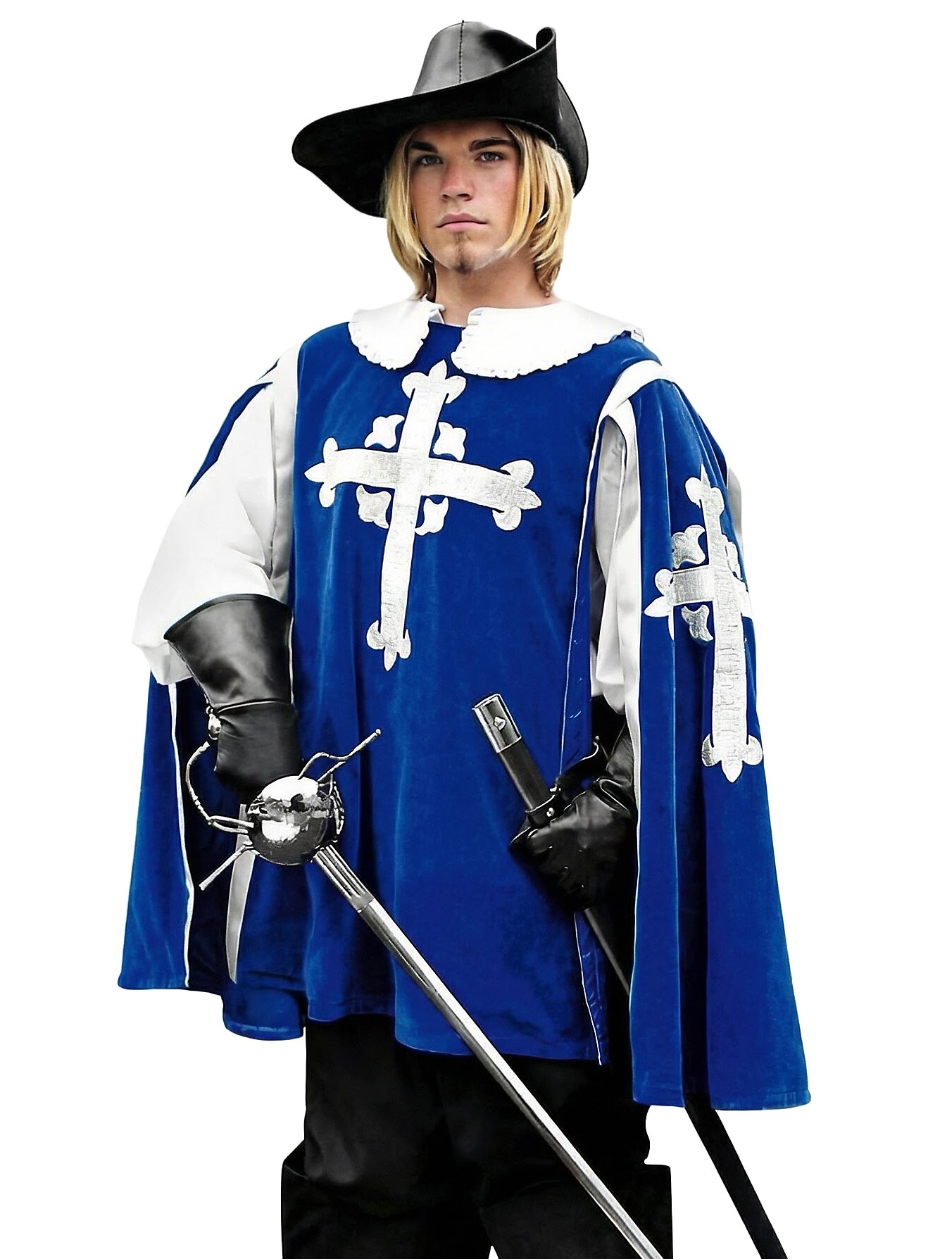 Tabarro - Moschettiere, blu