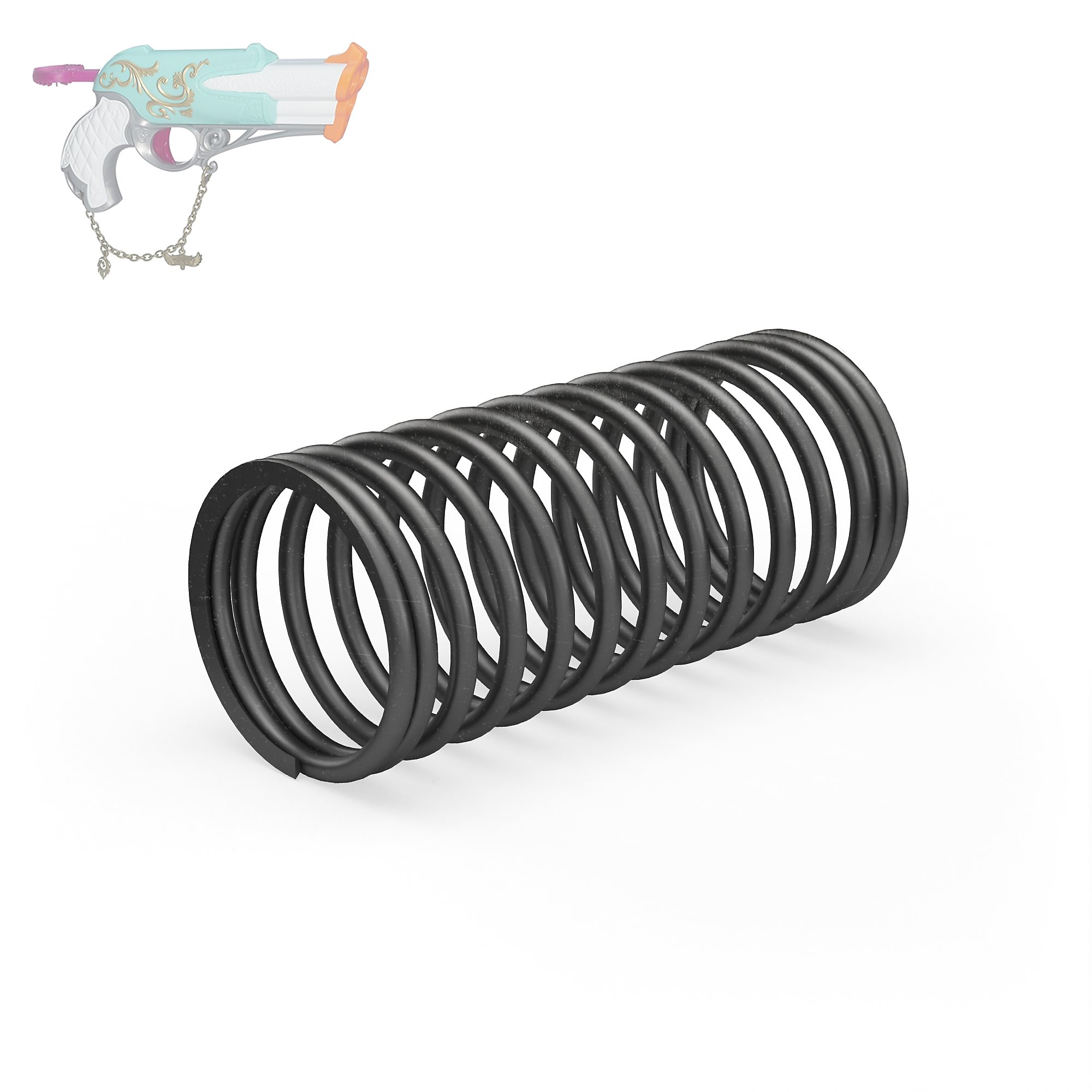 Blasterparts - Molla di Potenziamento compatibile con Nerf Rebelle Charmed Dauntless