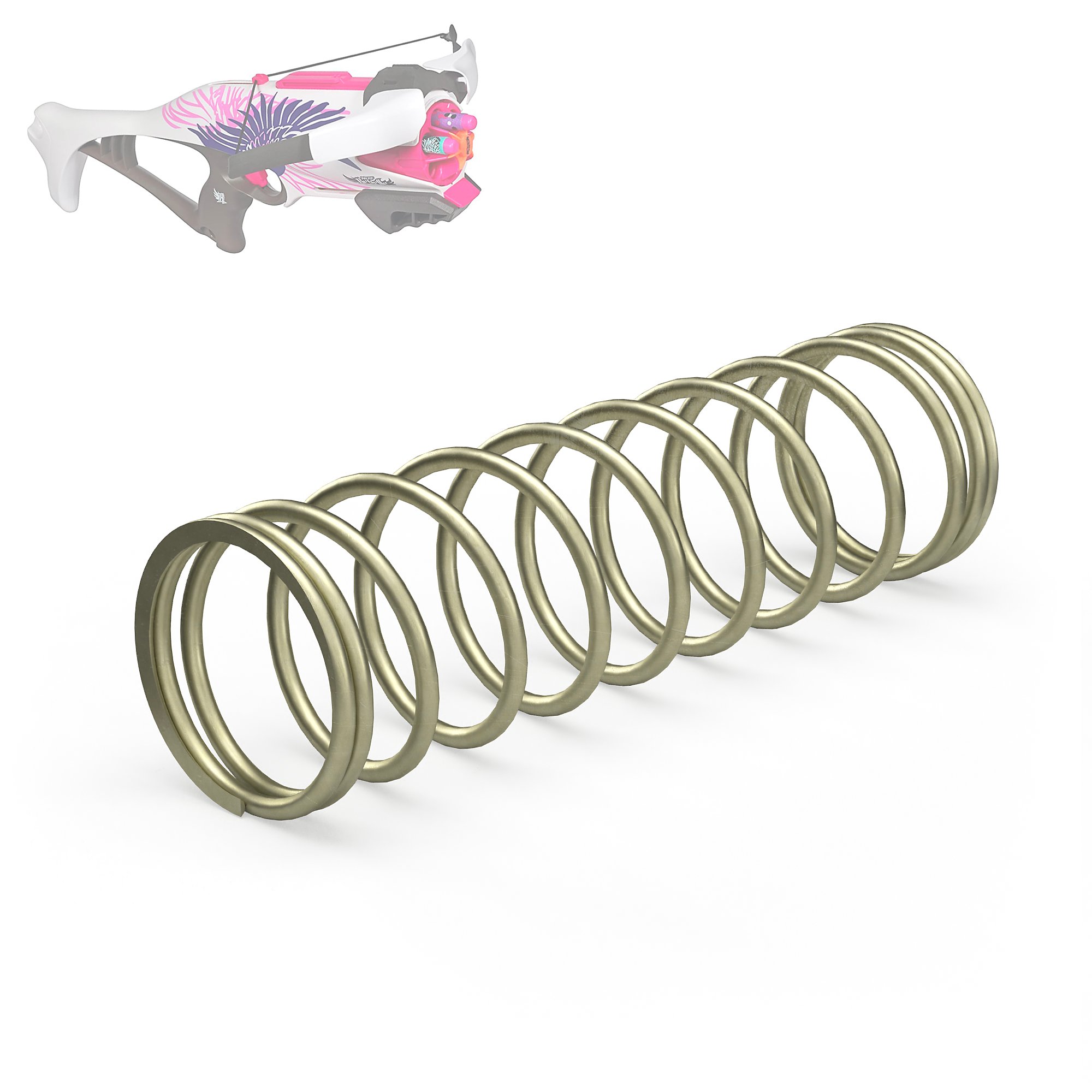 Blasterparts - Ressort de Modification compatible avec Nerf Rebelle Guardian Crossbow