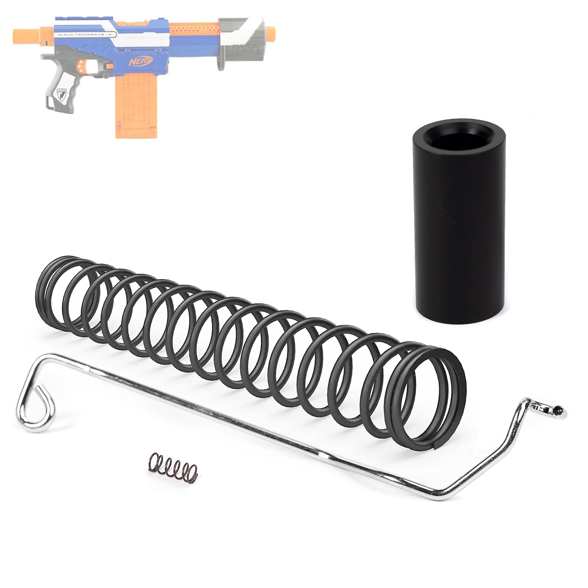 Blasterparts - Tuning-Set Hard Range für Nerf N-Strike Elite Alpha Trooper CS-12