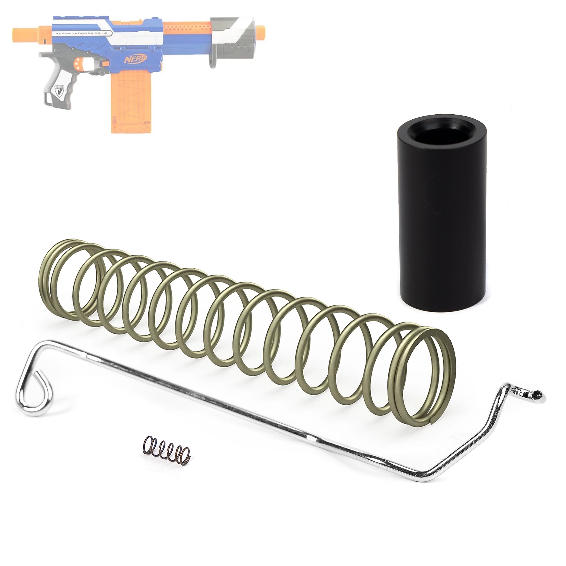 Blasterparts - Modification Kit for NERF N-Strike Elite Alpha Trooper CS-12 - Tactical Range