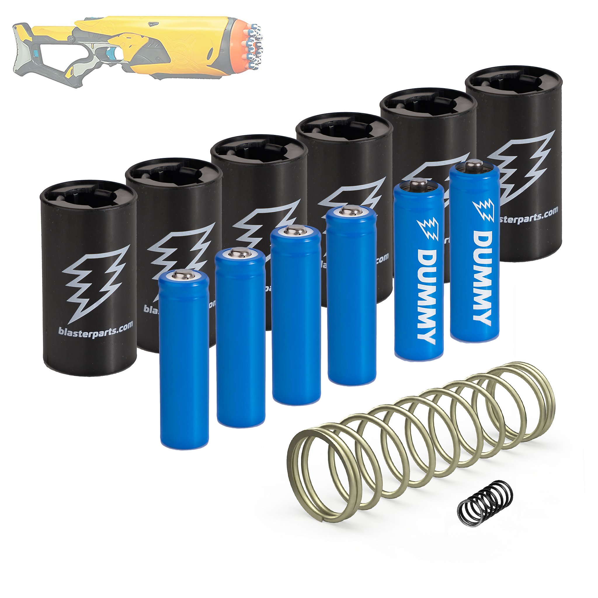 Blasterparts - Kit de voltage NERF Dart Tag Swarmfire
