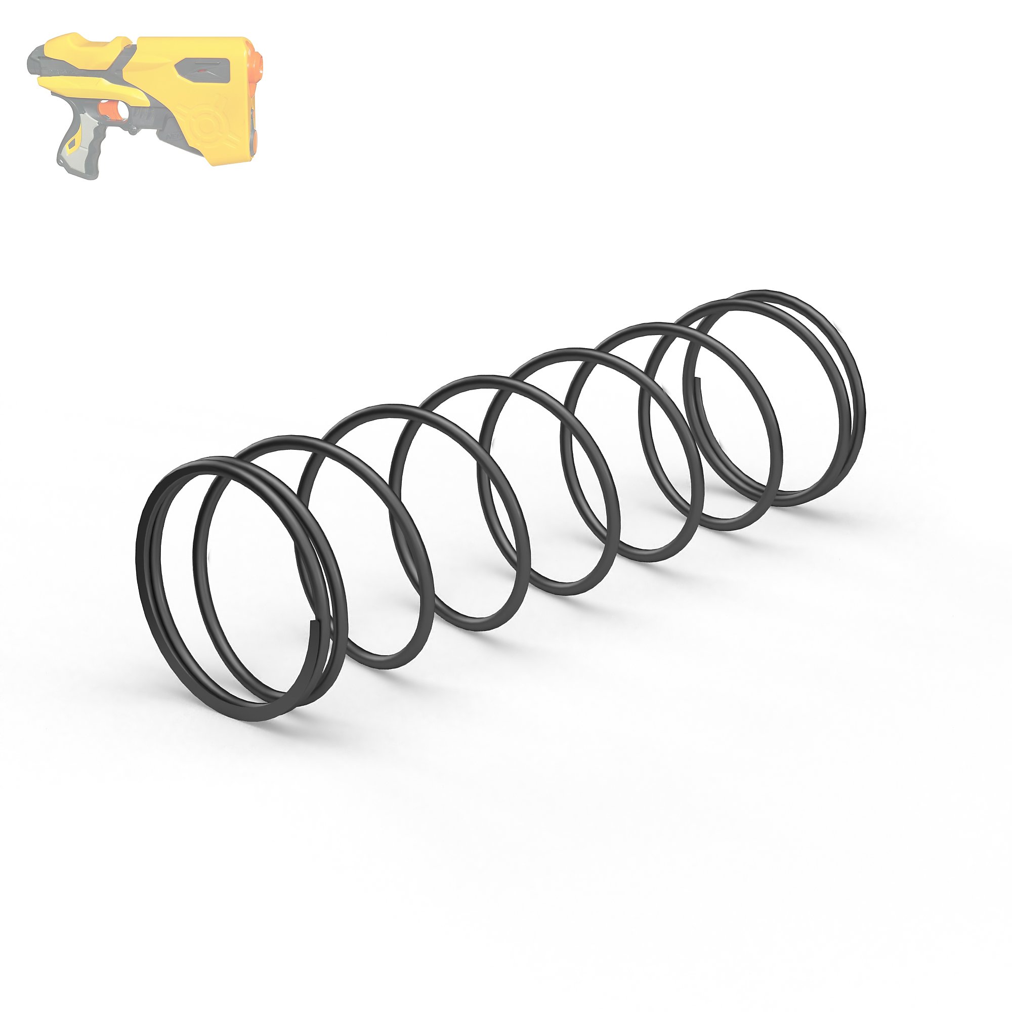 Blasterparts - Molla di Potenziamento compatibile con Nerf Speedload - Dart Tag