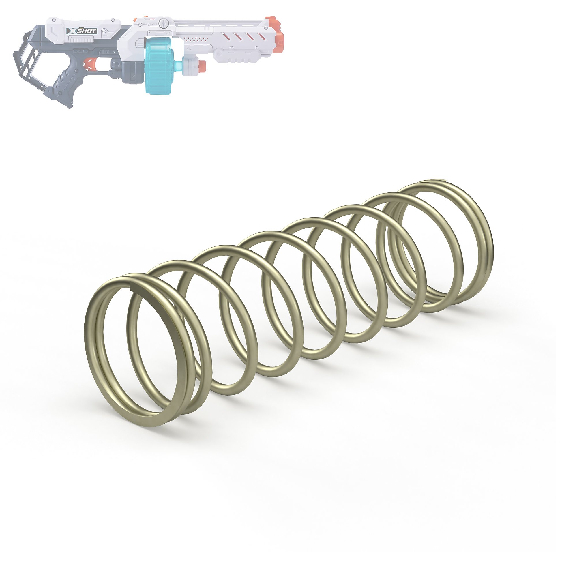 Blasterparts - Tuning Spring compatible with Dartblaster X-Shot Turbo Advance