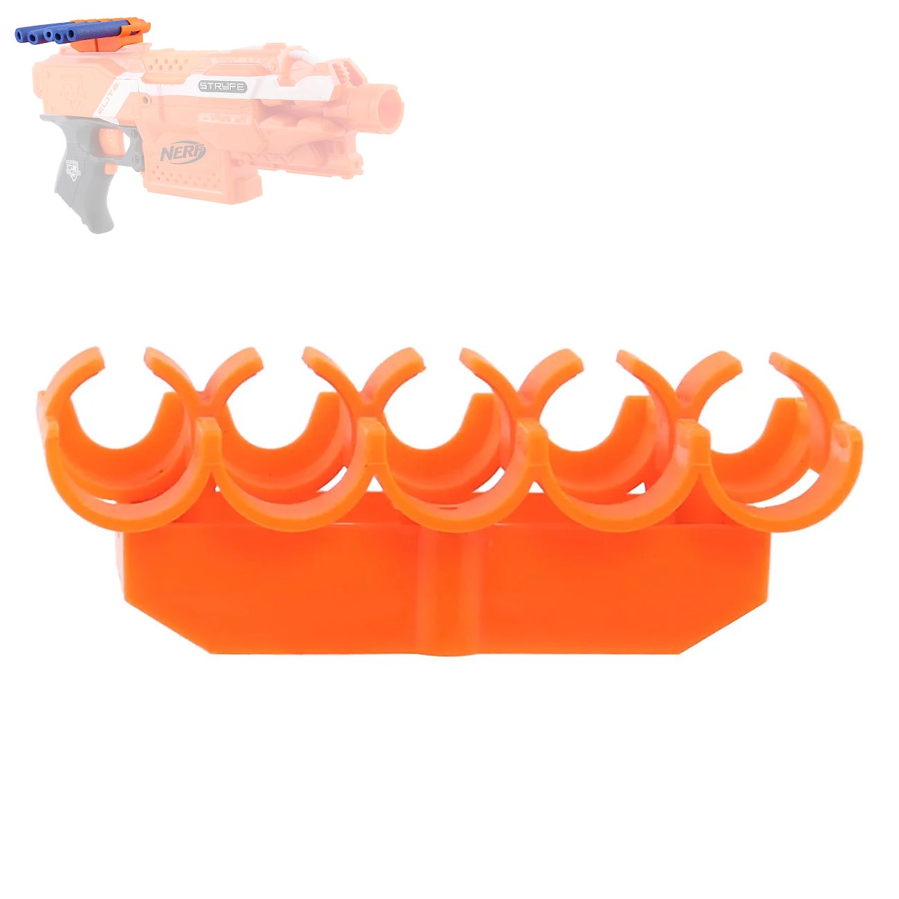 Porta dardi su rotaia per dardi NERF