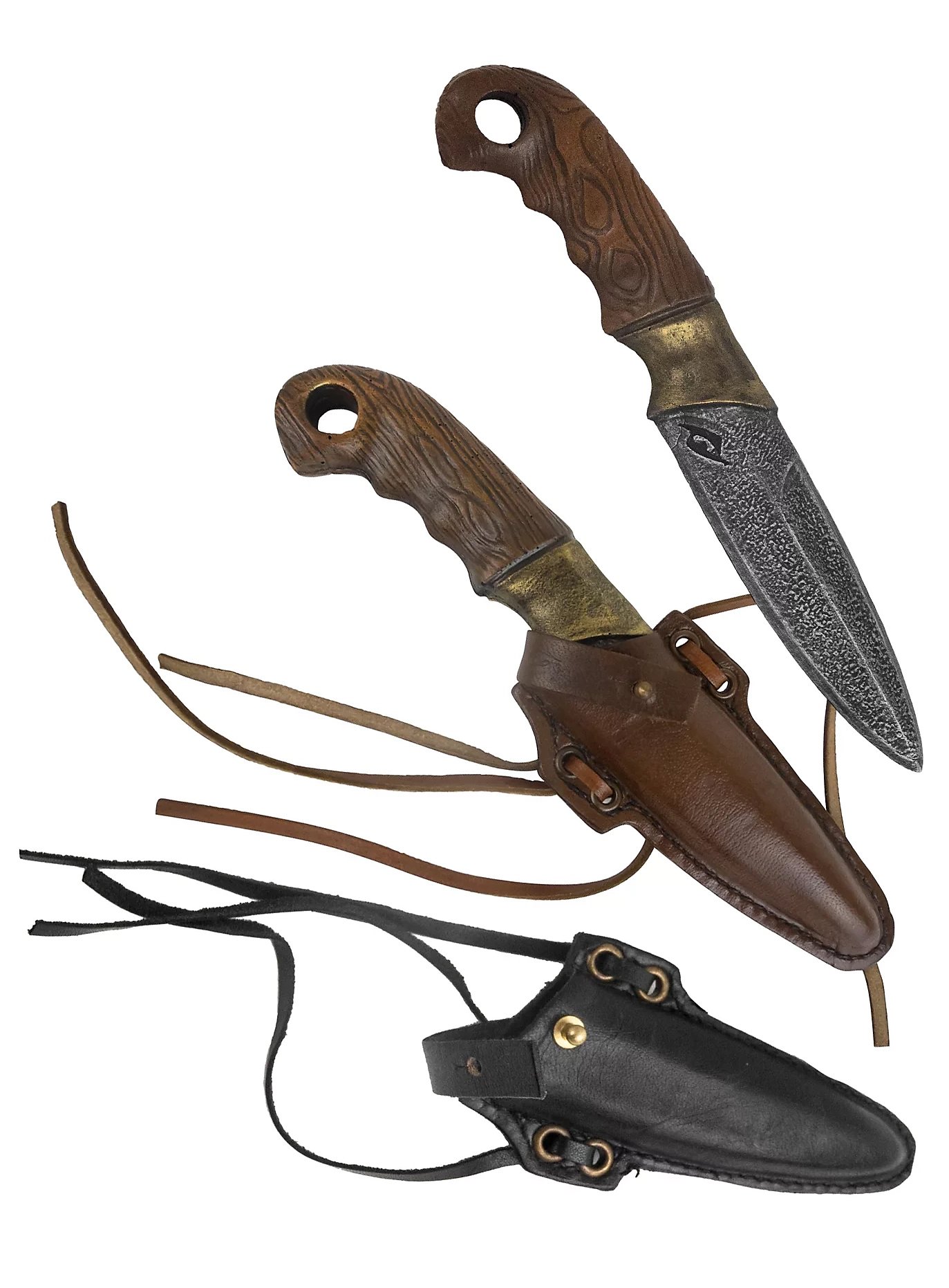 Travelling Knife - Iron Fortress with Leather Sheath