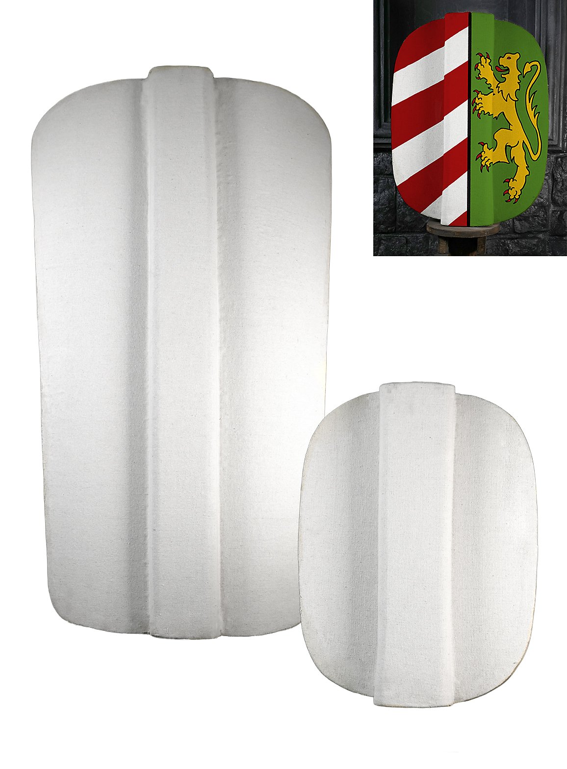 Larpschild Rohling - Pavese