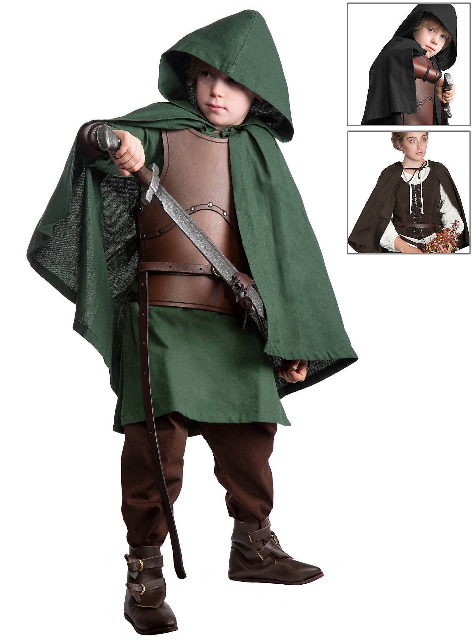 Mantello medievale per bambini - Tavi