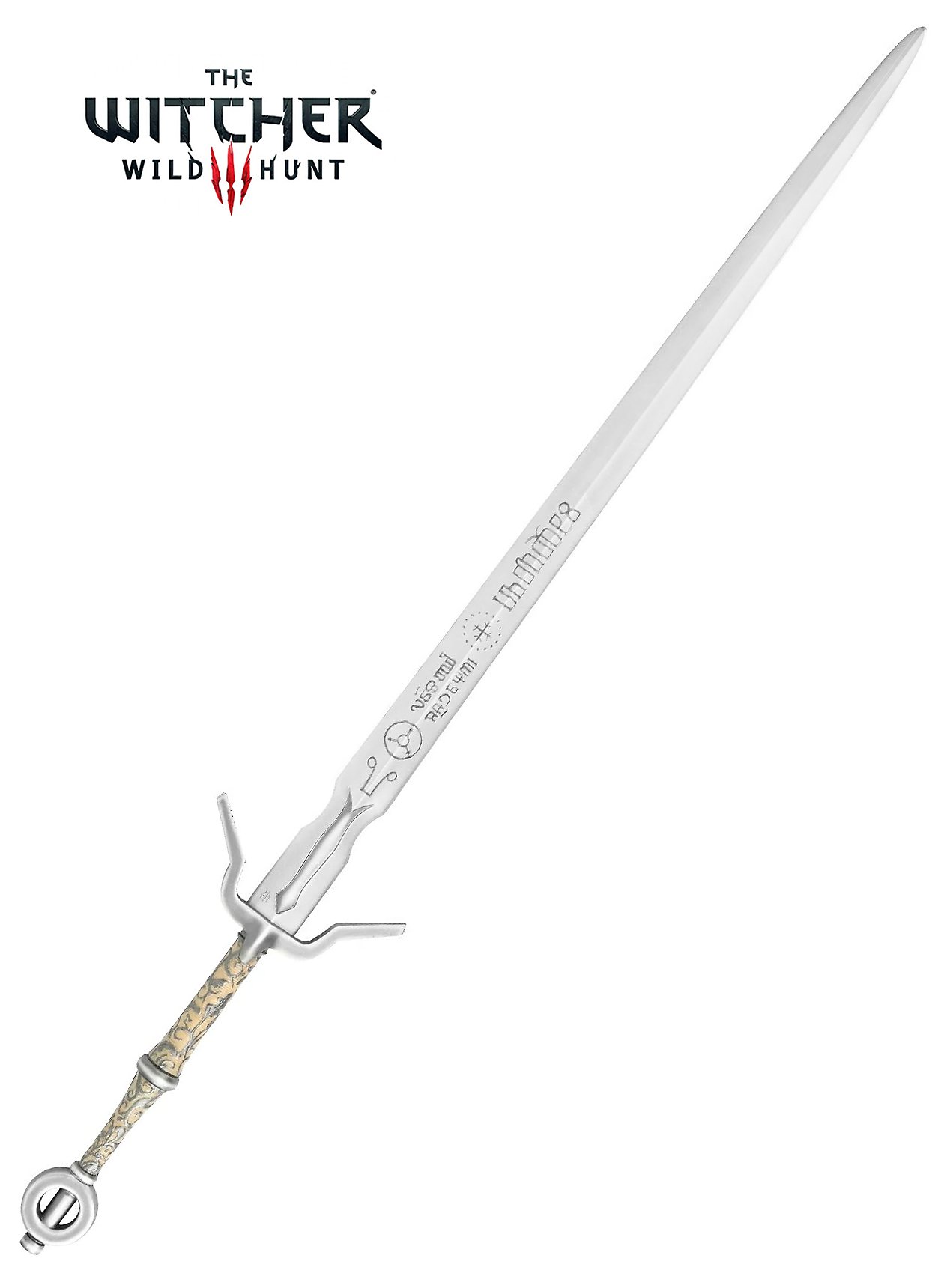 Ciri's sword - Zireael with runes Larp weapon