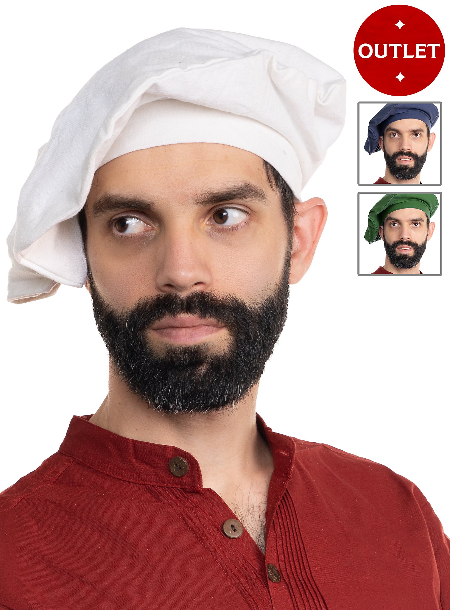Renaissance Beret - Johannes