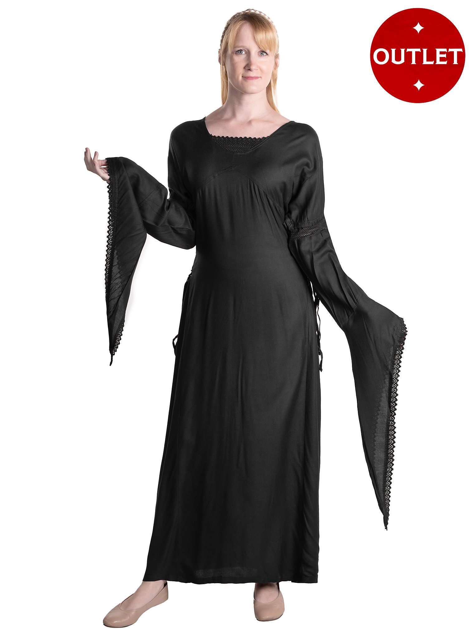 Vestito medievale con decorazioni - Philomena