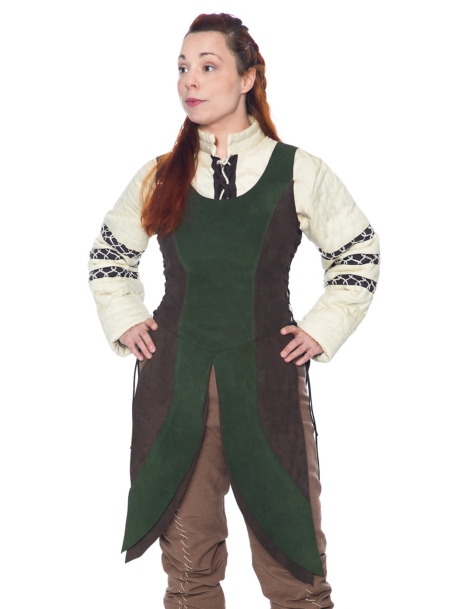 Leather jerkin - Dwarven woman