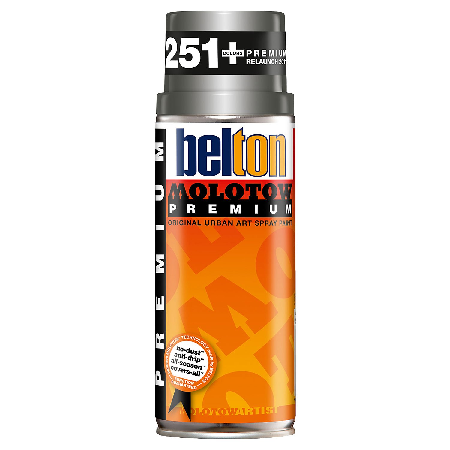 Molotow - Premium Spray Paint 400ml - 220 Silver-Dollar