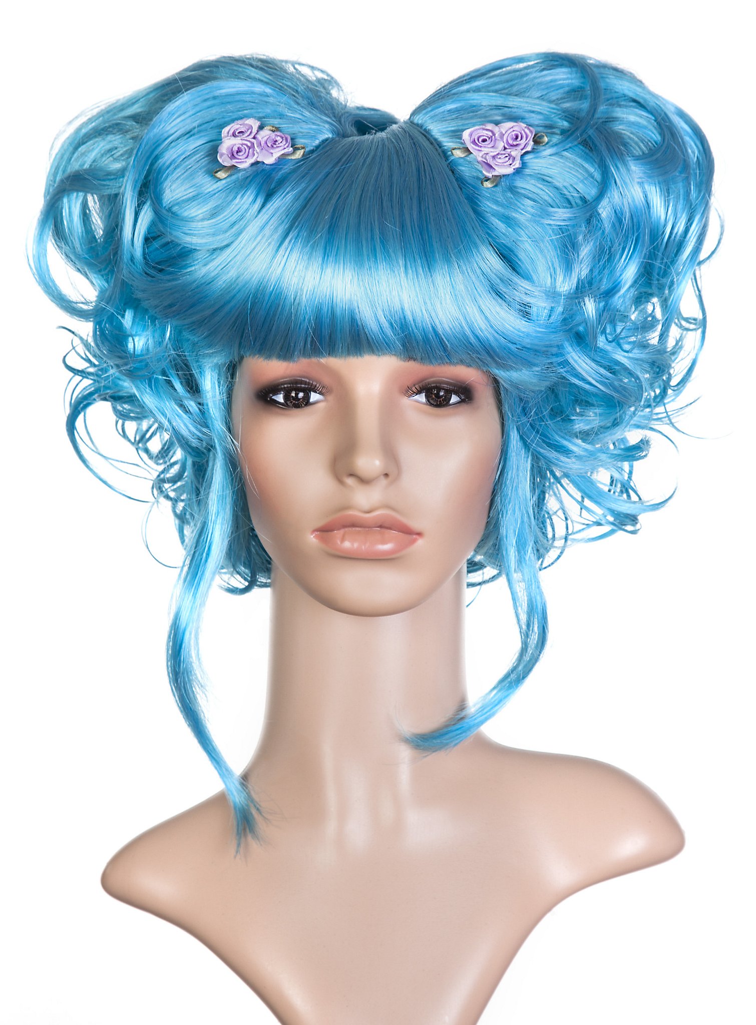 Manga blau Perücke Manga blau Perücke