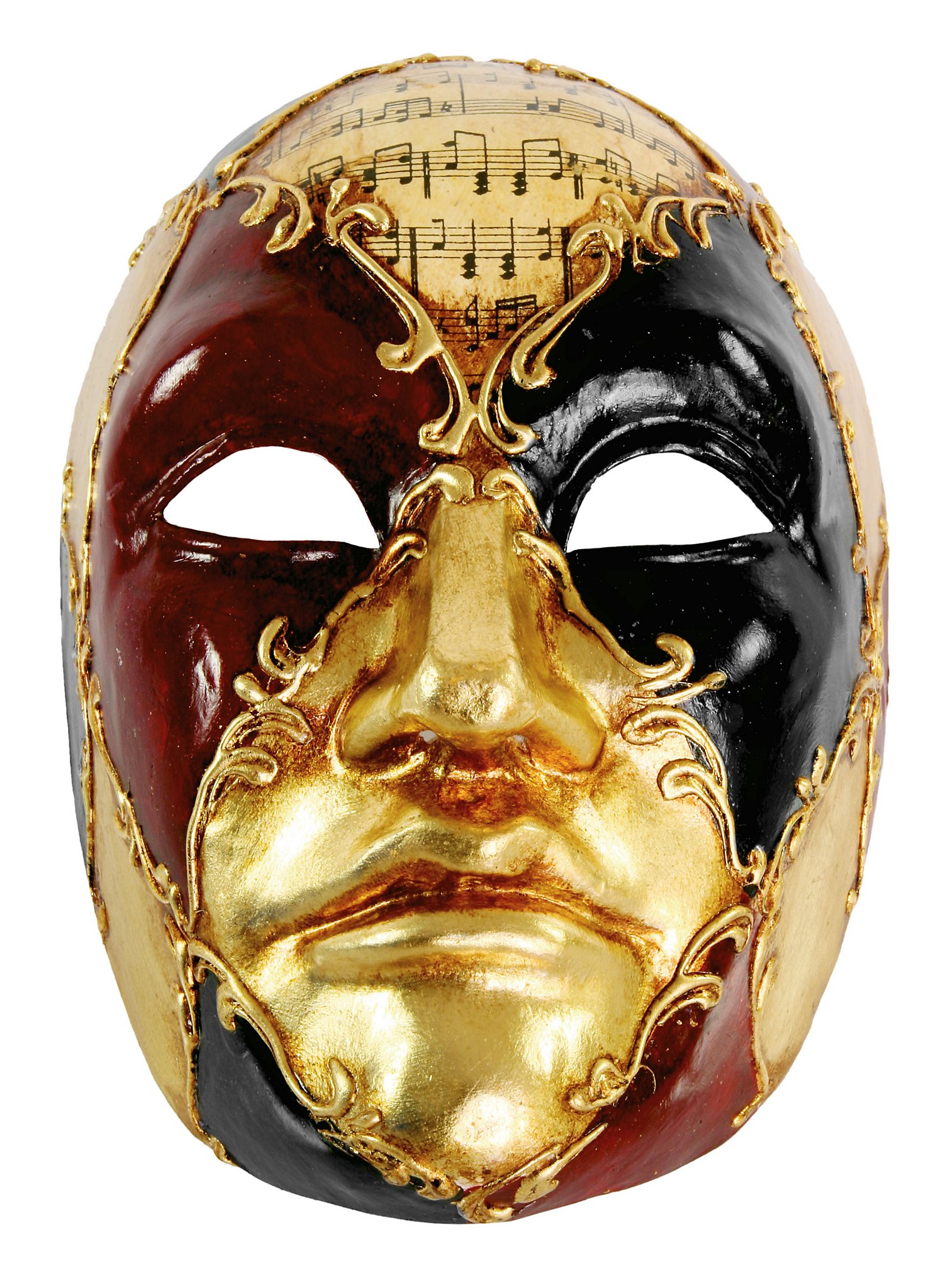 Volto Maschile schacchi colore musica - masque vénitien
