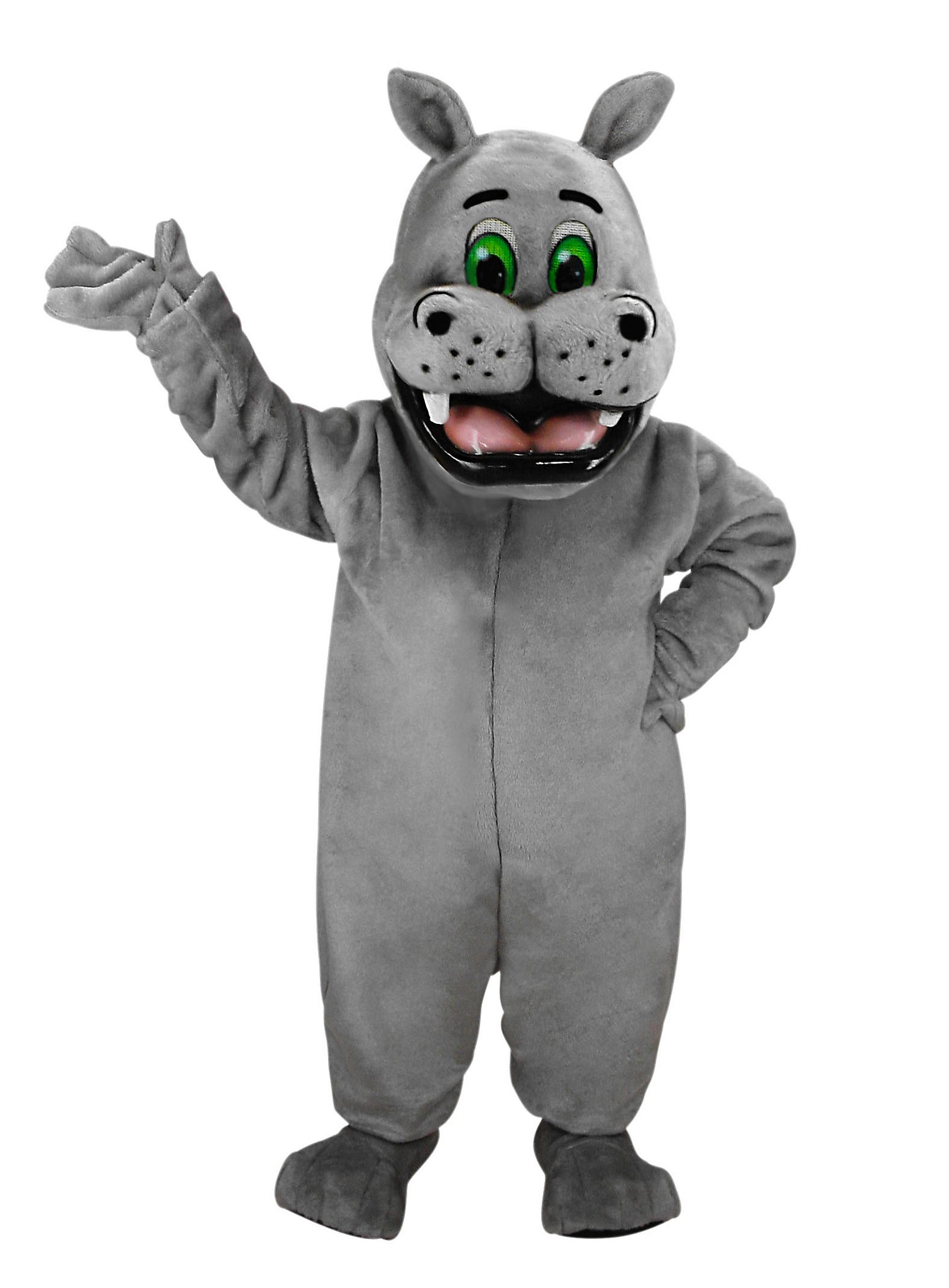 Nils das Nilpferd Maskottchen