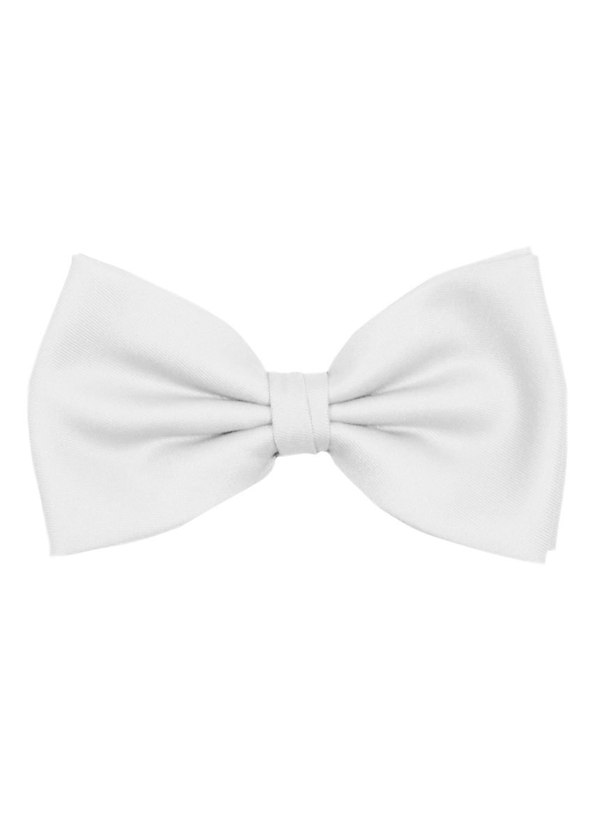 Vlinderdas Wit Deluxe