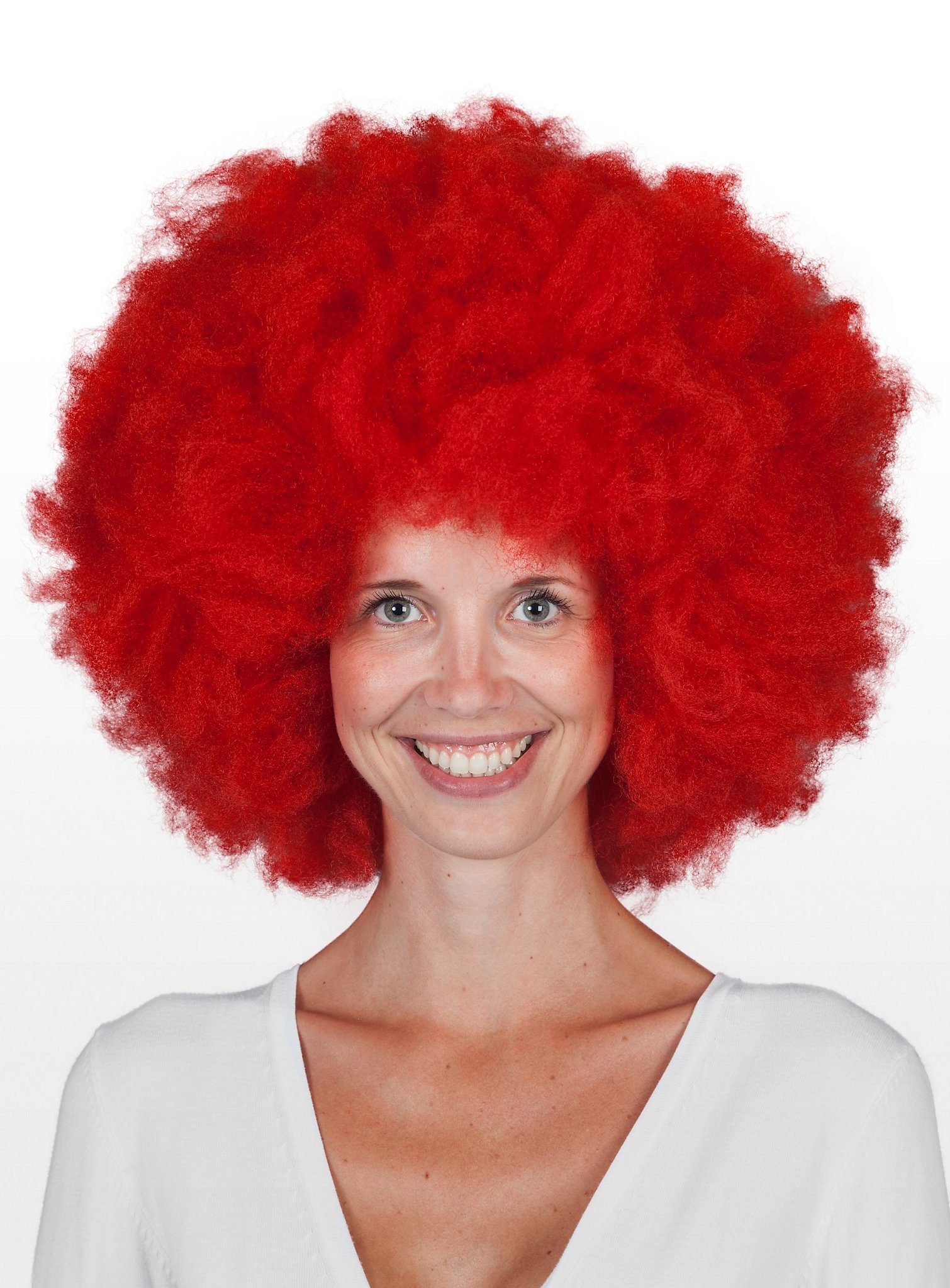 Clownsperücke rot Clownsperücke rot