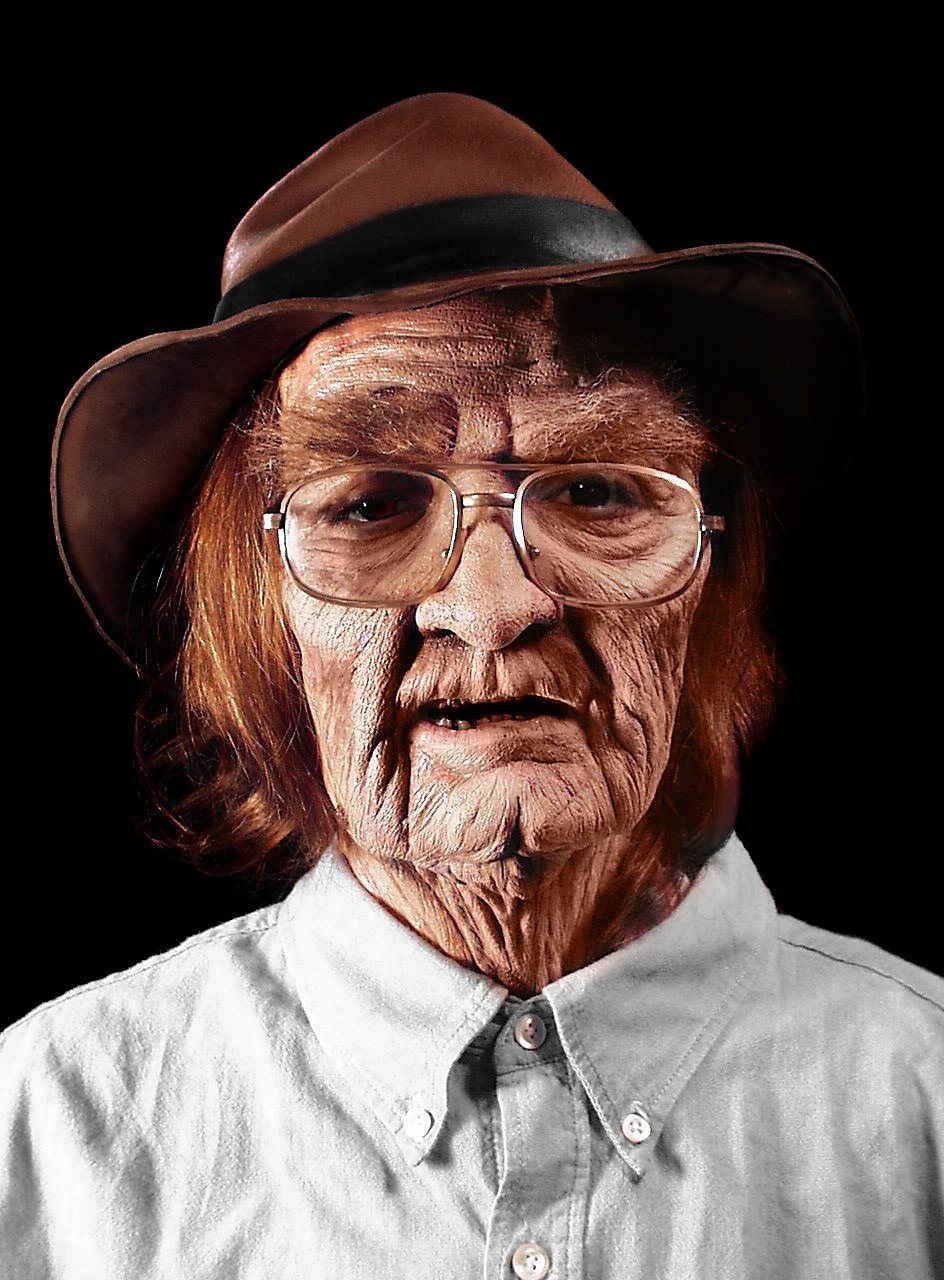 Horror FX Grandpa Foam Latex Mask