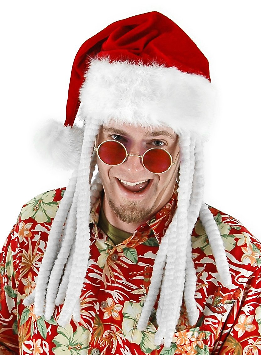 Cappello di Natale con dreadlocks