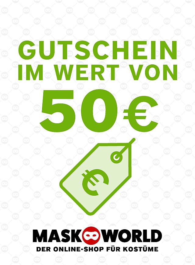 Bon d'achat cadeau maskworld.com de 50 €