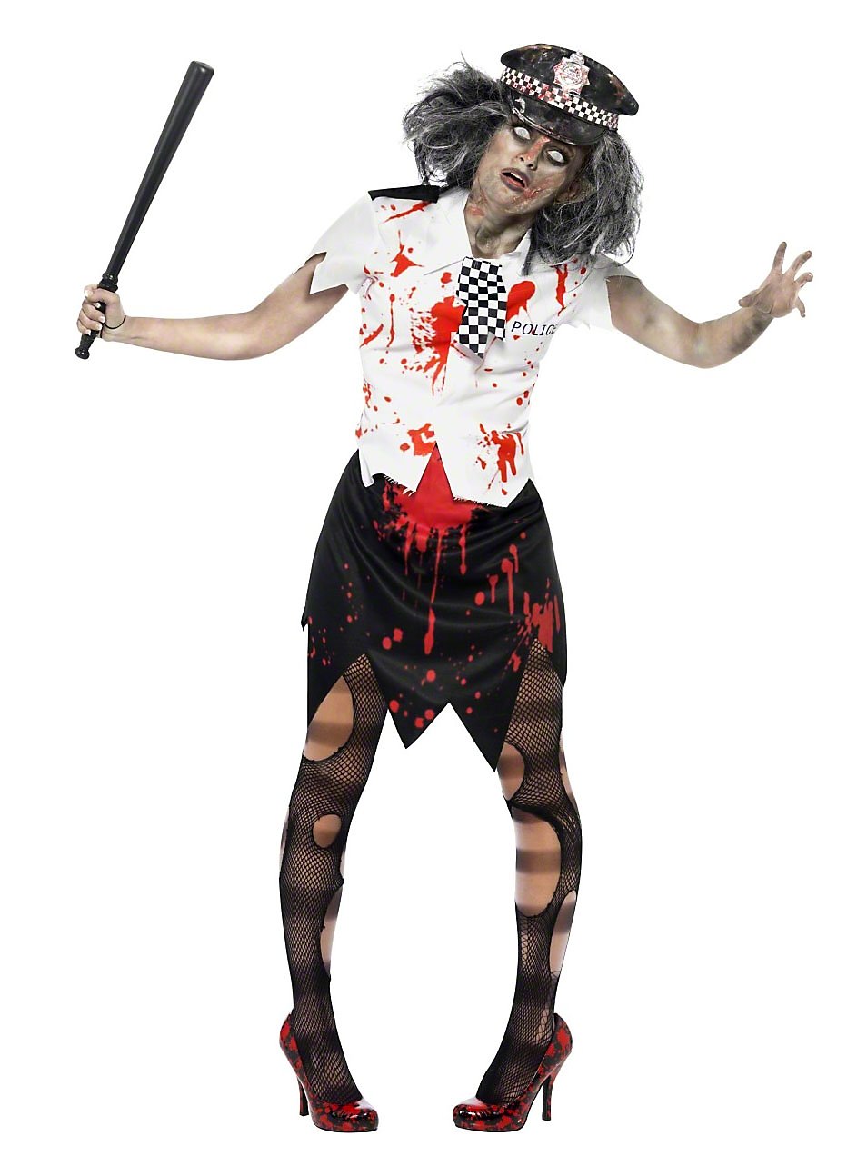 Zombie Politieagente Kostuum