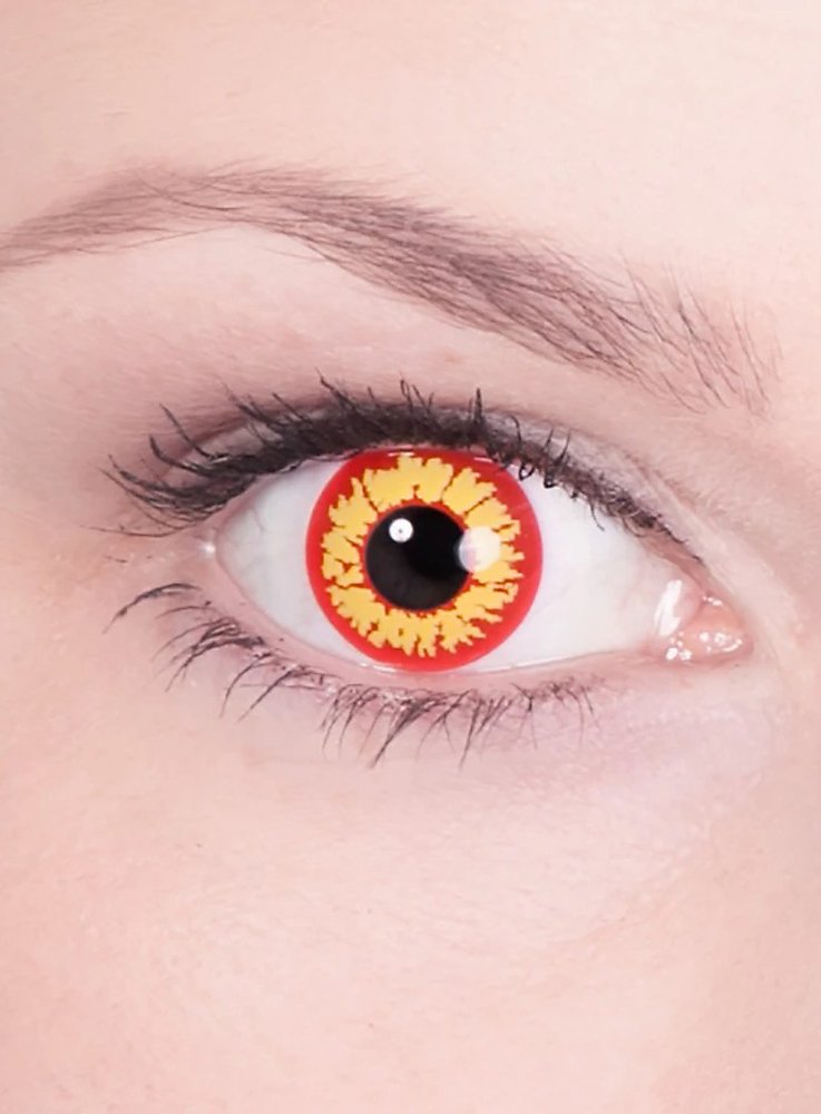 Clown Monatslinsen Kontaktlinsen Karneval Fasching