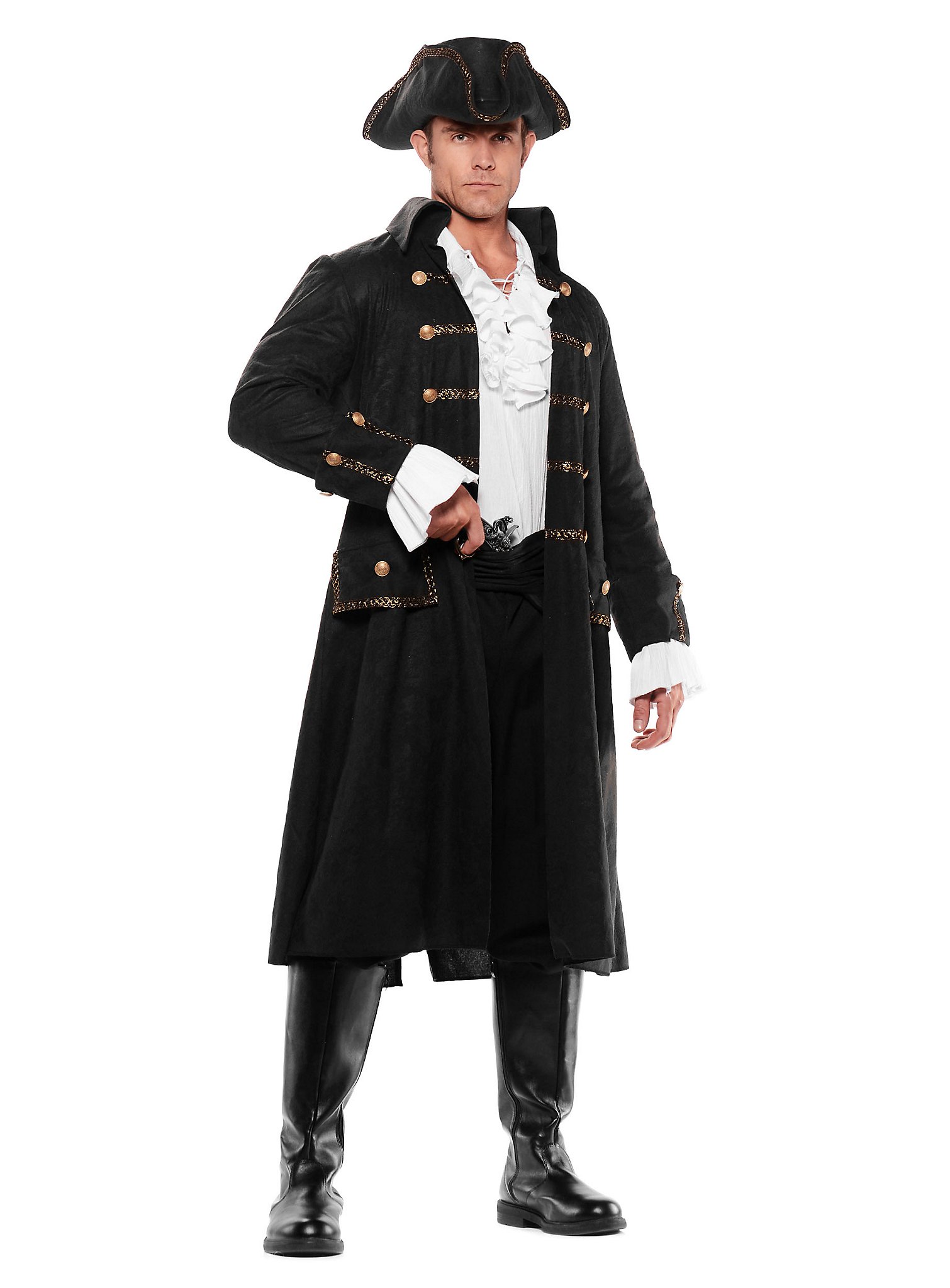 Pirate Captain black Costume