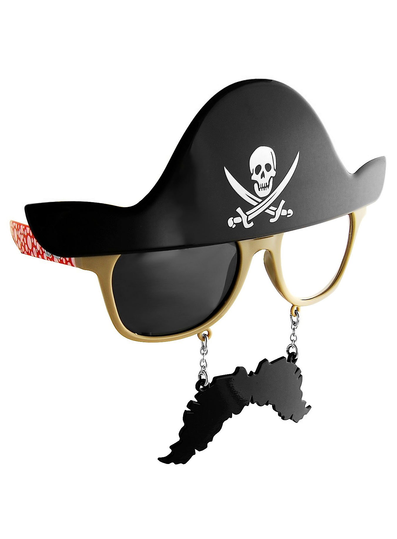 Occhiali da pirata Sun Staches