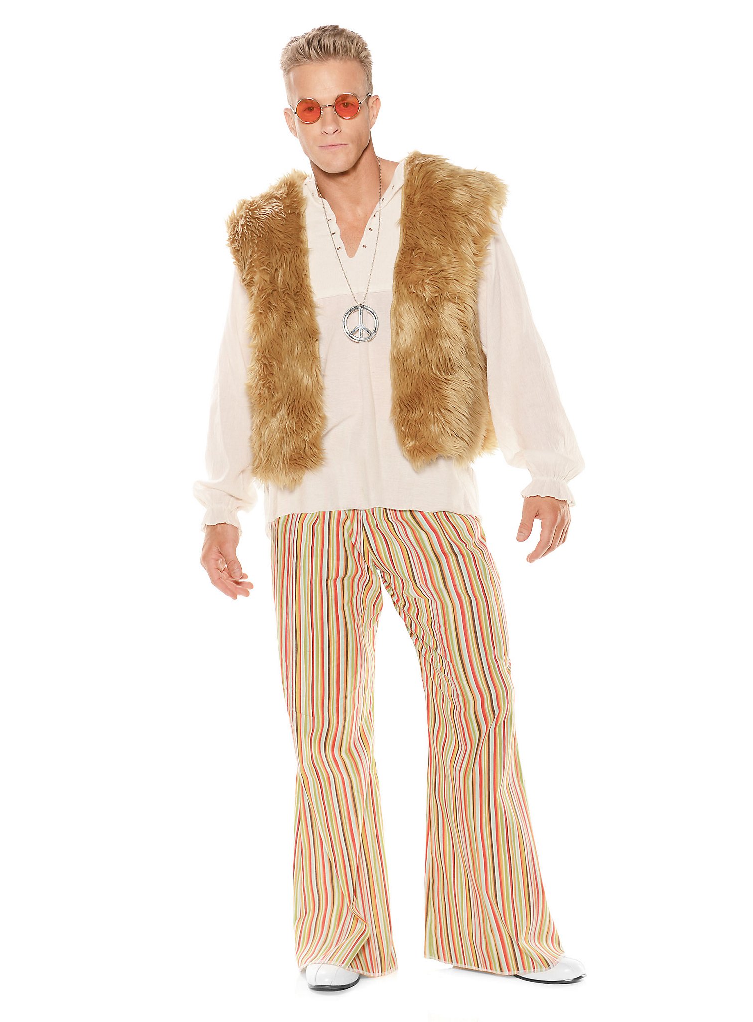 Jaren 70 hippie kostuum